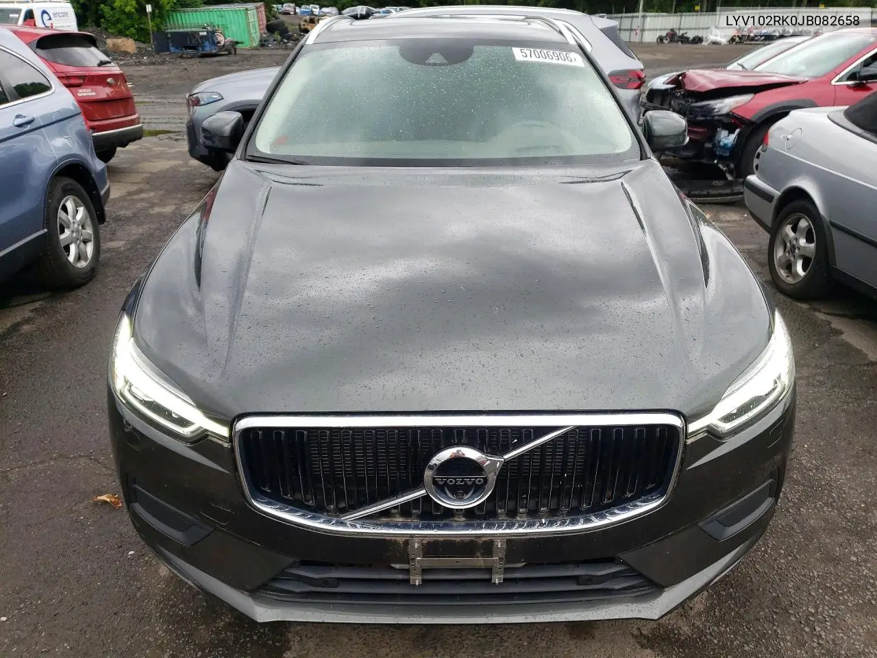 2018 Volvo Xc60 T5 VIN: LYV102RK0JB082658 Lot: 57006906