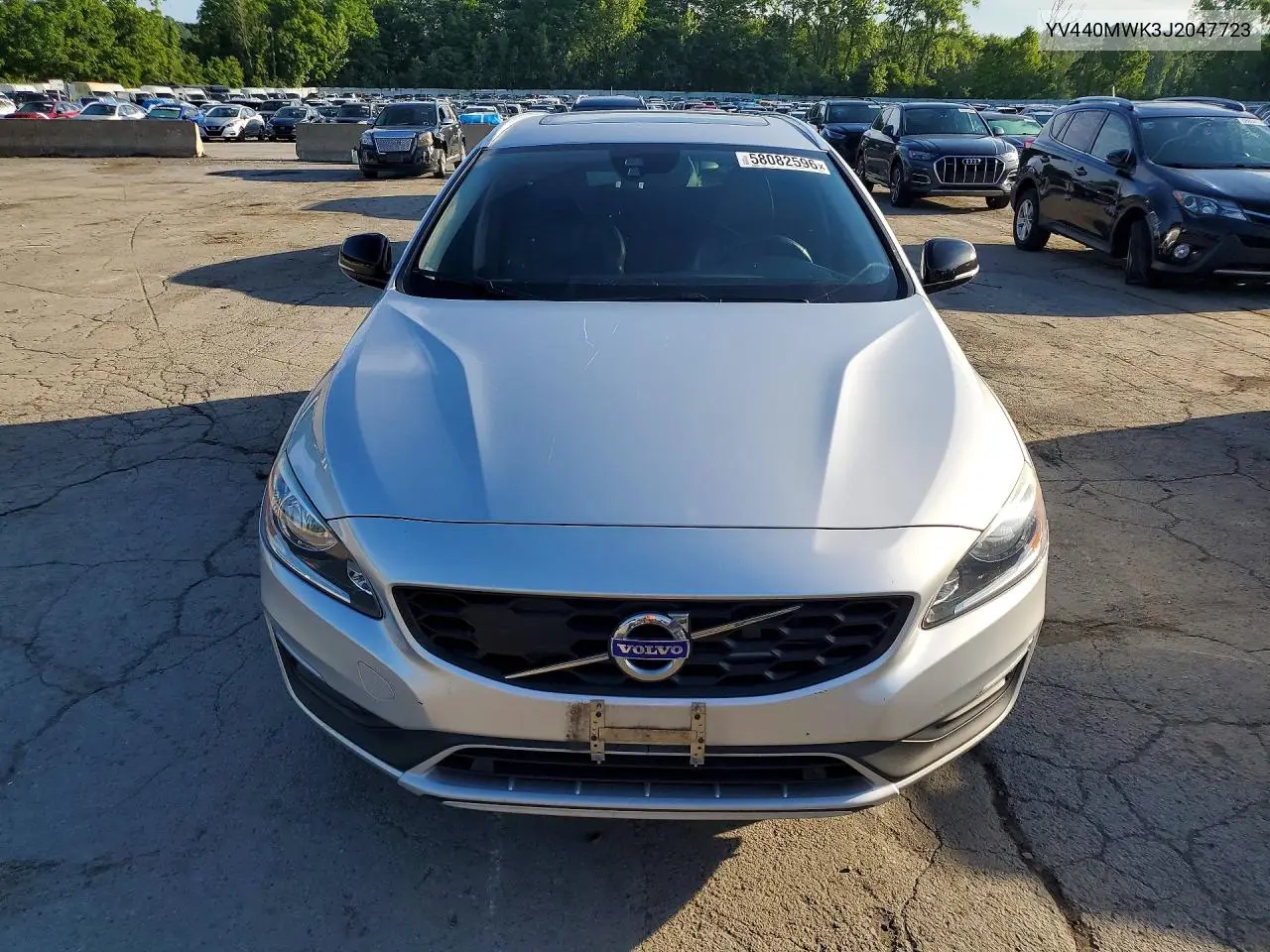 2018 Volvo V60 Cross Country Premier VIN: YV440MWK3J2047723 Lot: 58082596