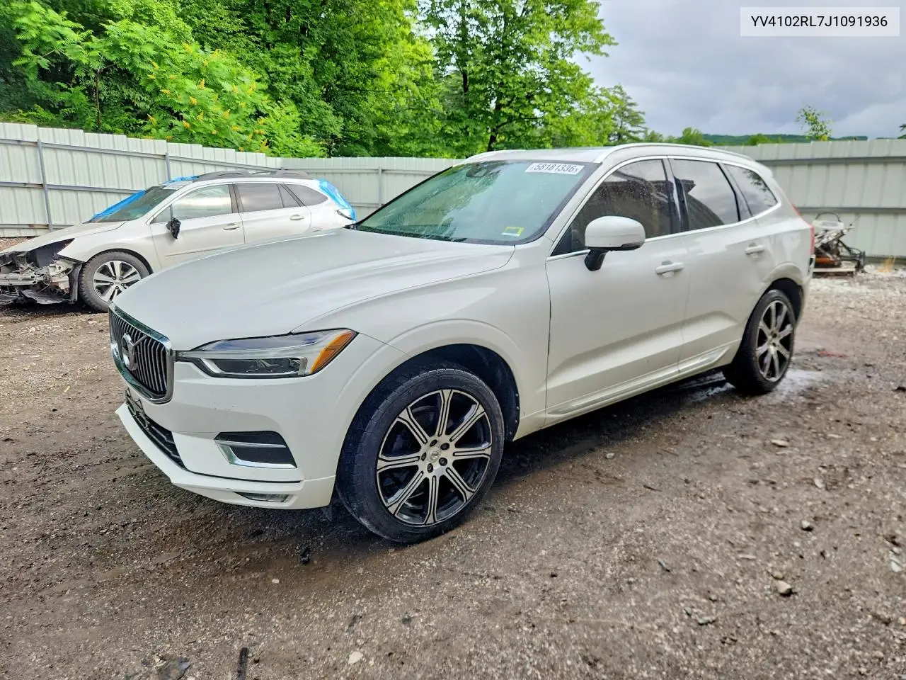 2018 Volvo Xc60 T5 Inscription VIN: YV4102RL7J1091936 Lot: 58181336