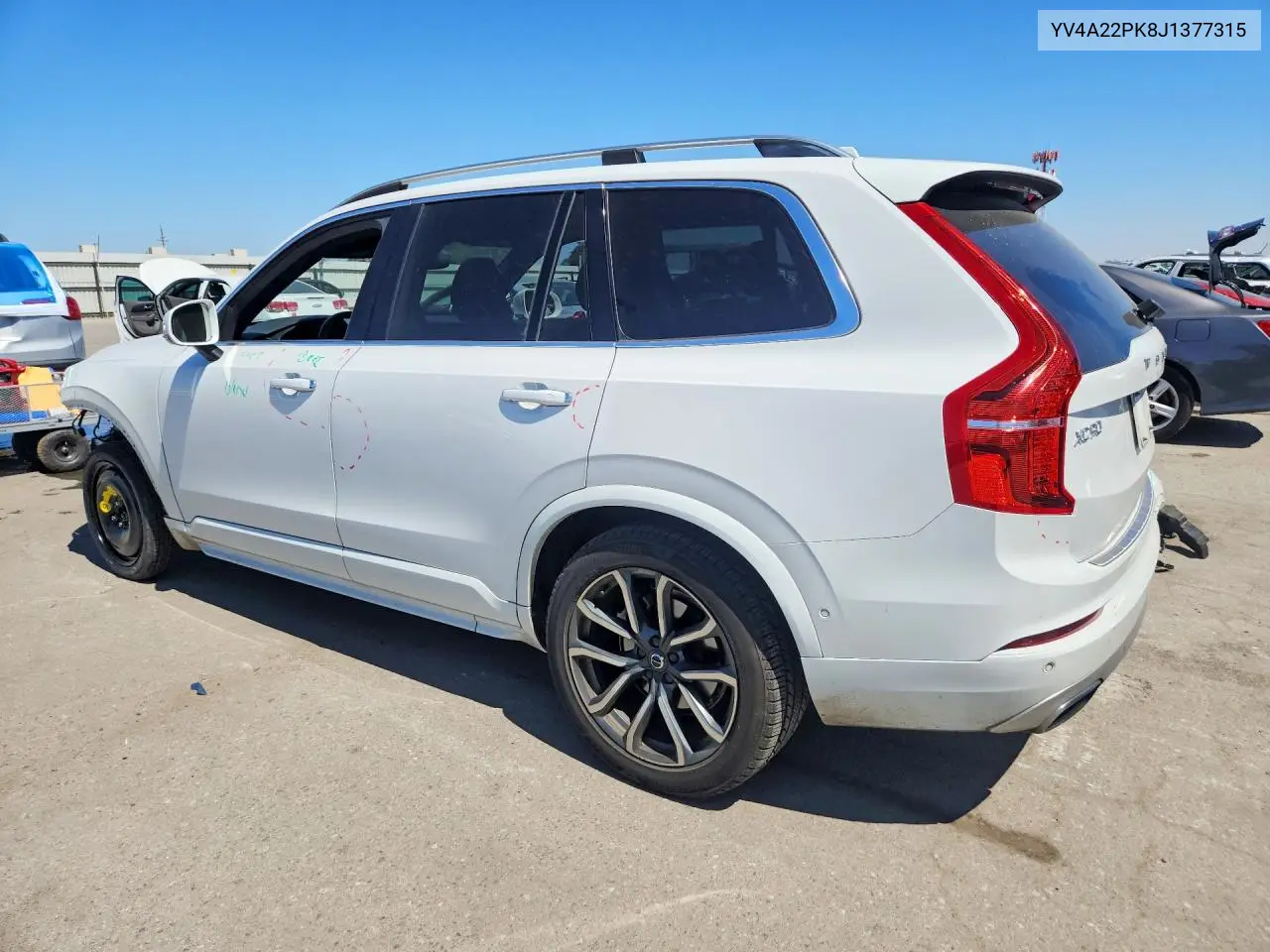 2018 Volvo Xc90 T6 VIN: YV4A22PK8J1377315 Lot: 58319526