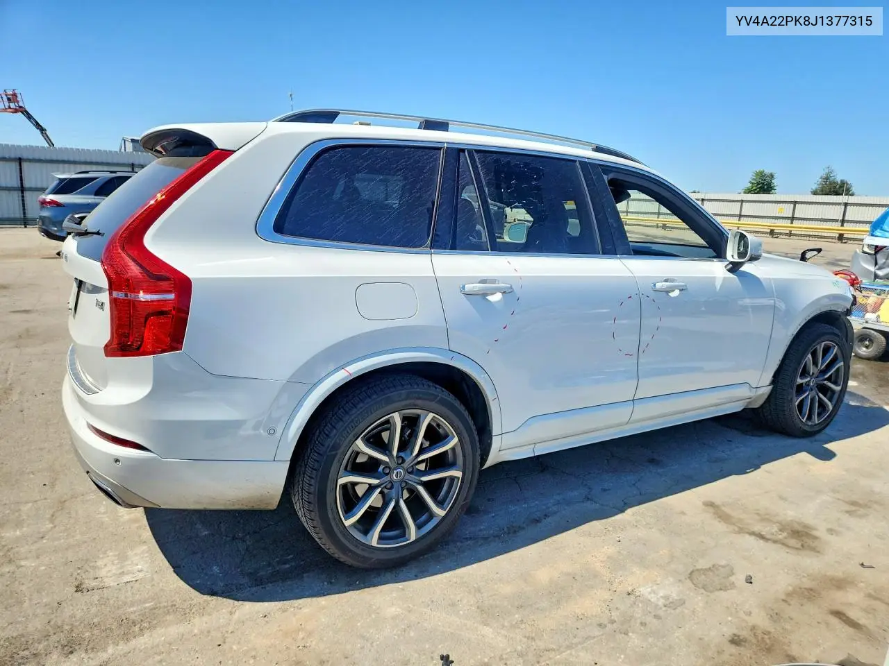 2018 Volvo Xc90 T6 VIN: YV4A22PK8J1377315 Lot: 58319526