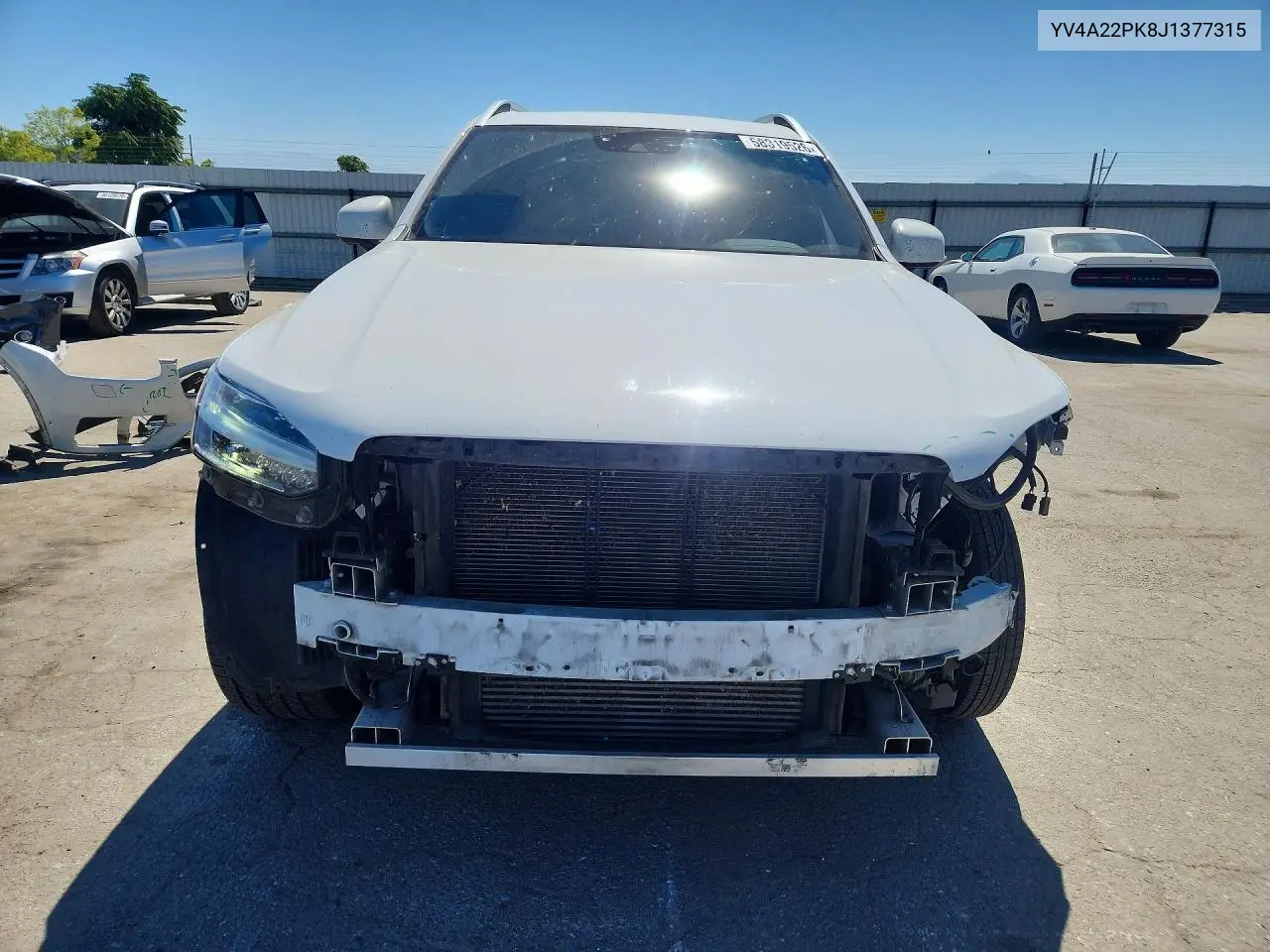2018 Volvo Xc90 T6 VIN: YV4A22PK8J1377315 Lot: 58319526
