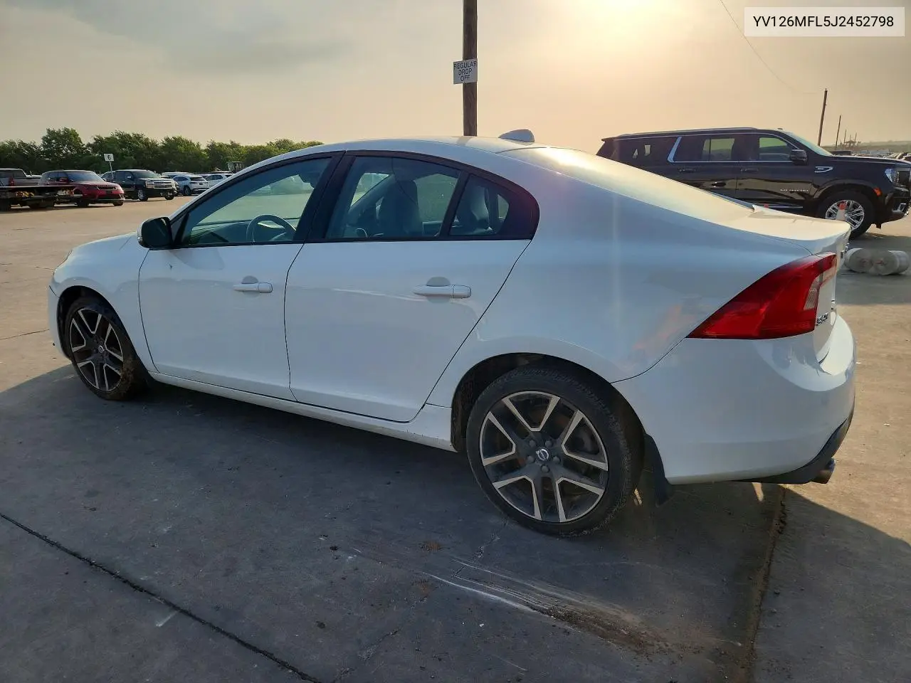 2018 Volvo S60 Dynamic VIN: YV126MFL5J2452798 Lot: 58533356