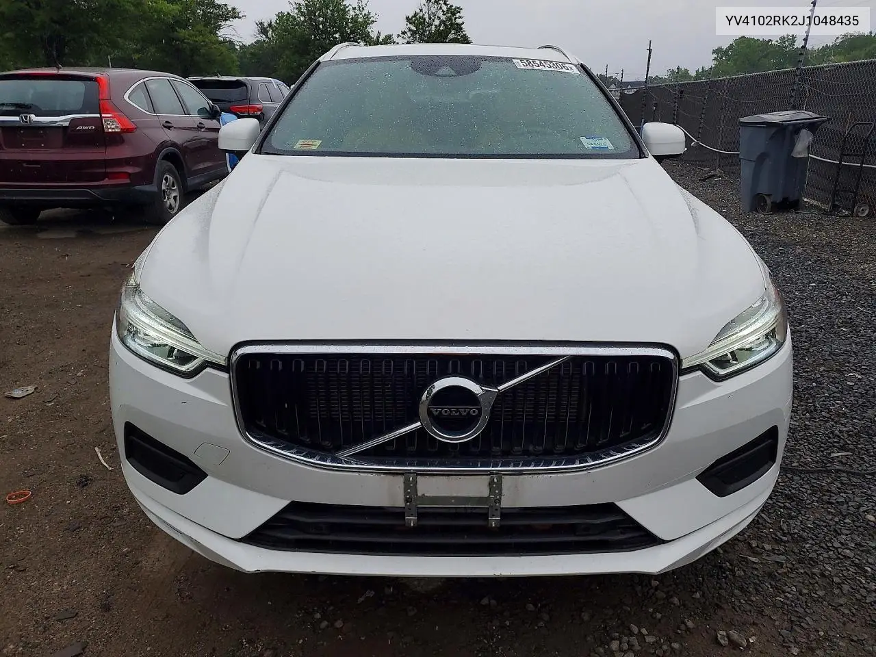 2018 Volvo Xc60 T5 Momentum VIN: YV4102RK2J1048435 Lot: 58545306