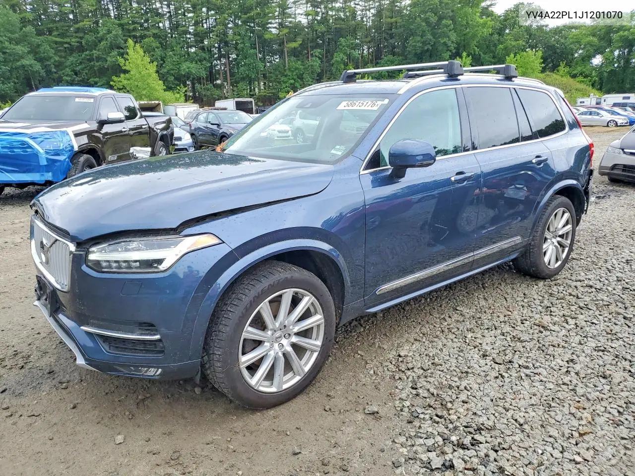 2018 Volvo Xc90 T6 VIN: YV4A22PL1J1201070 Lot: 58615176