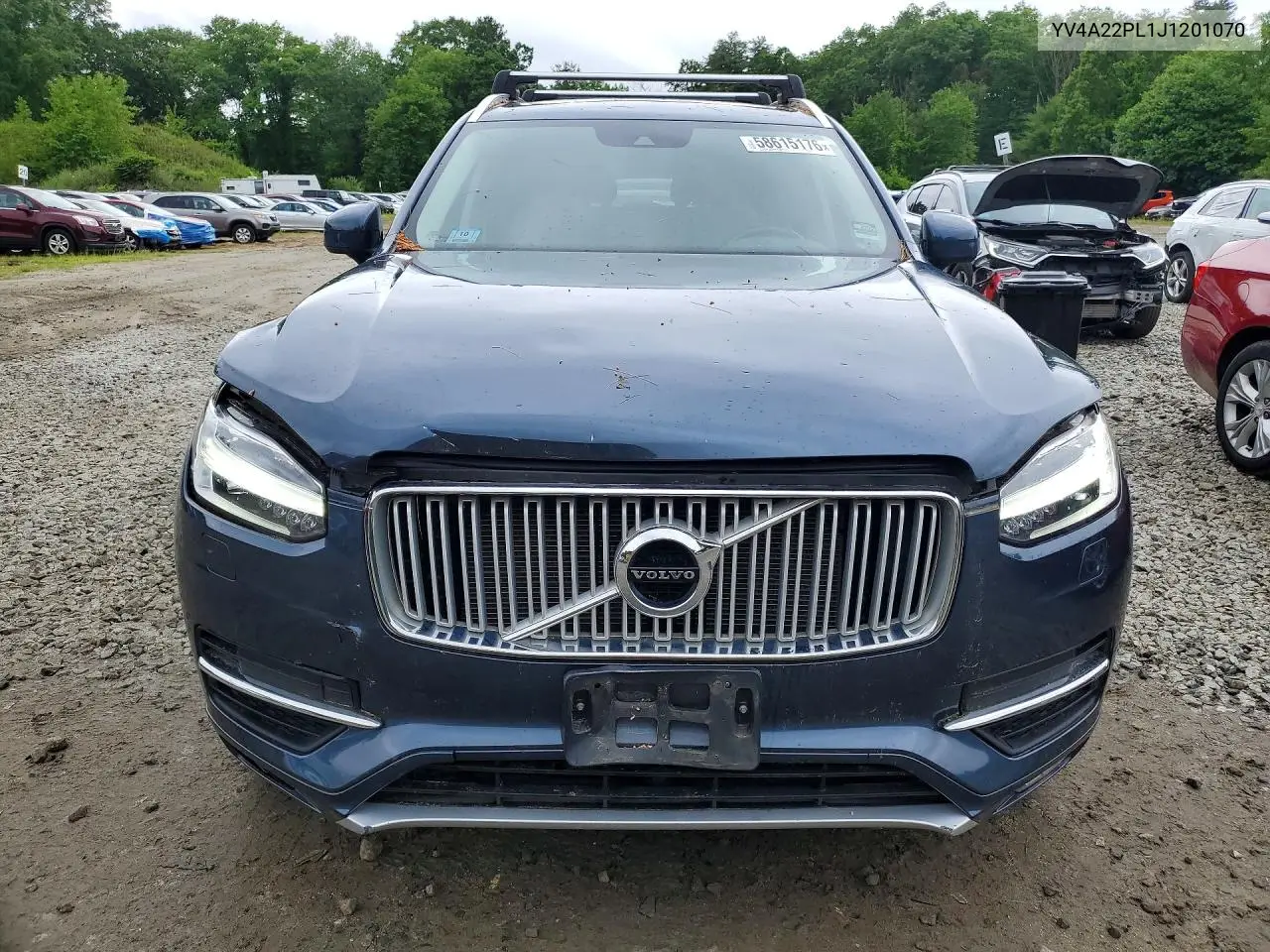 2018 Volvo Xc90 T6 VIN: YV4A22PL1J1201070 Lot: 58615176