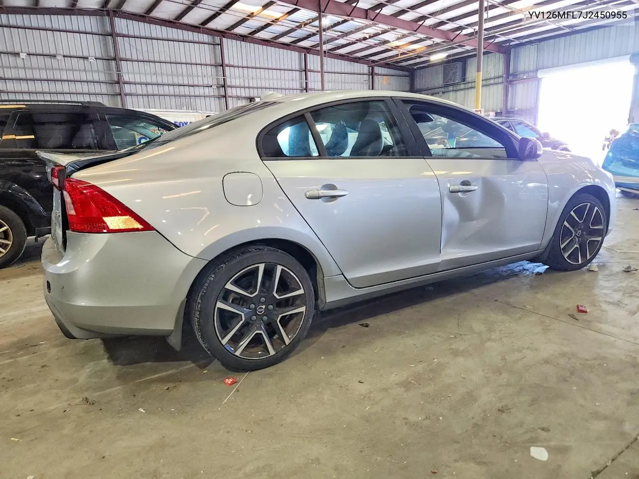 2018 Volvo S60 Dynamic VIN: YV126MFL7J2450955 Lot: 58743226