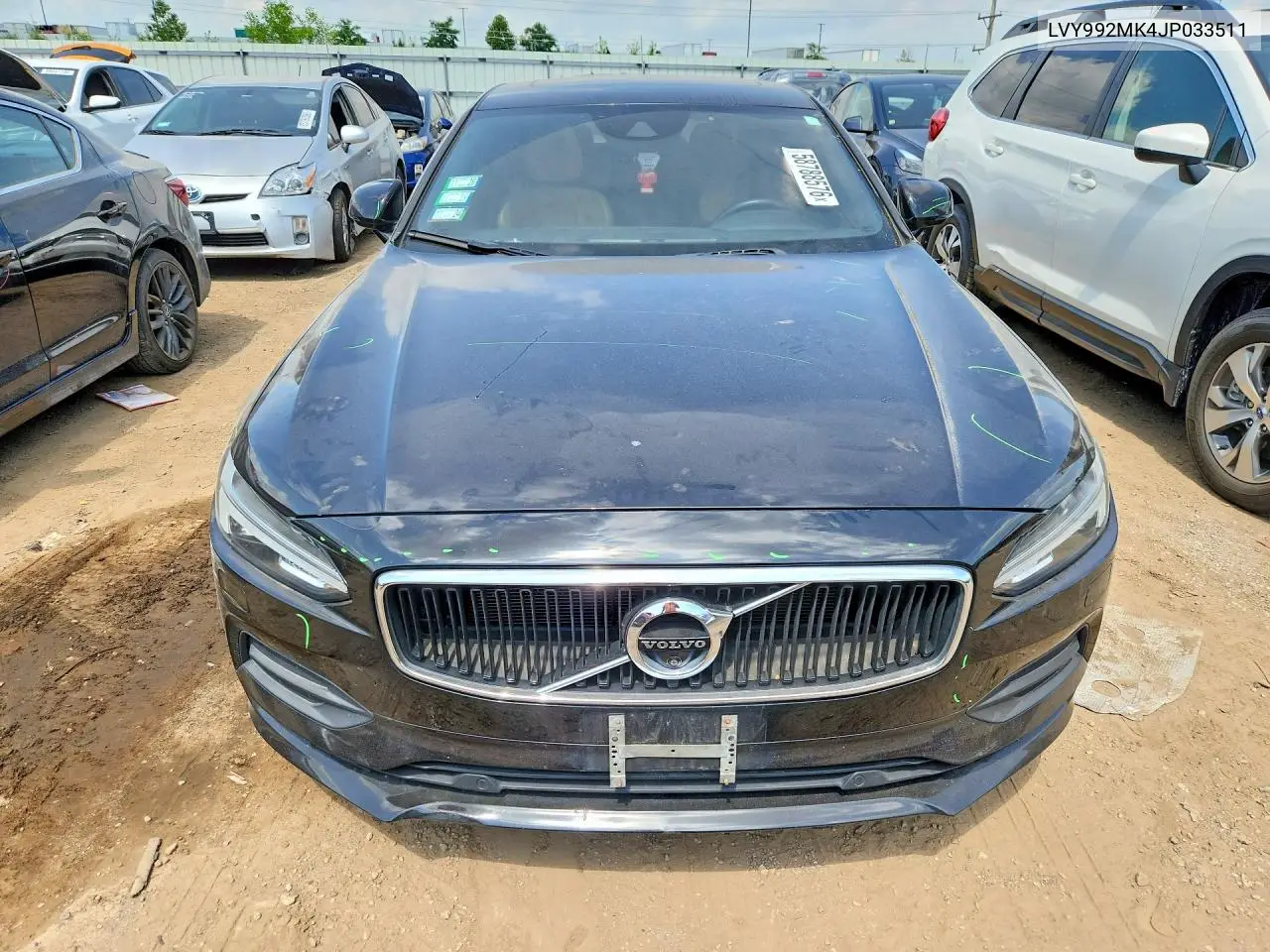 2018 Volvo S90 T6 Momentum VIN: LVY992MK4JP033511 Lot: 58788576