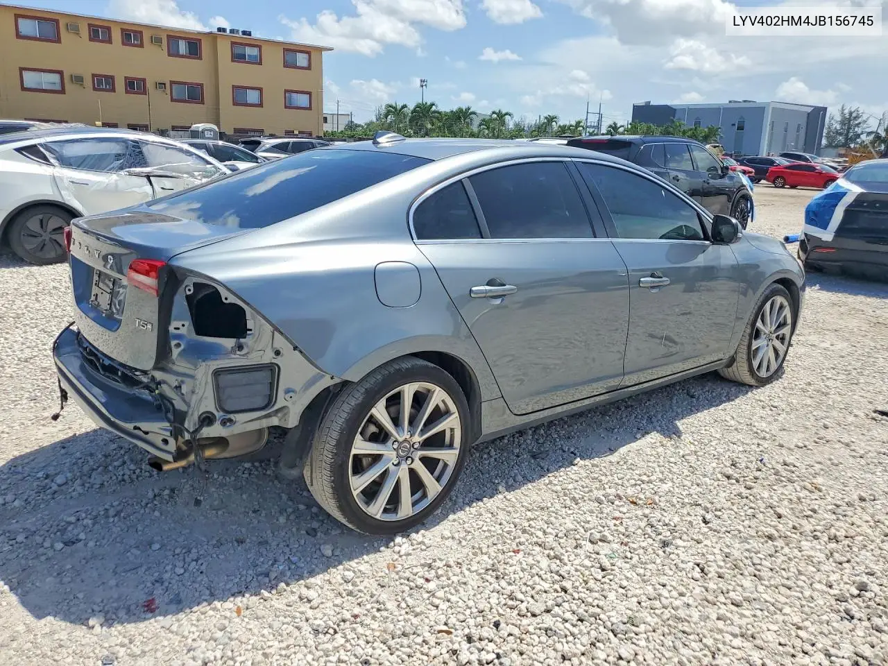 2018 Volvo S60 Platinum VIN: LYV402HM4JB156745 Lot: 58921446