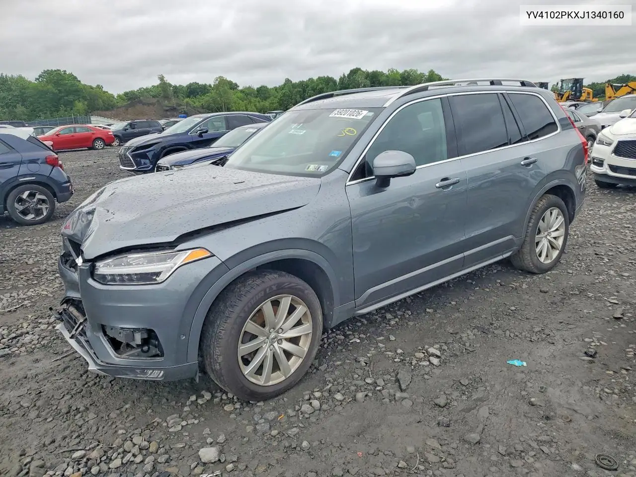 2018 Volvo Xc90 T5 VIN: YV4102PKXJ1340160 Lot: 59201026