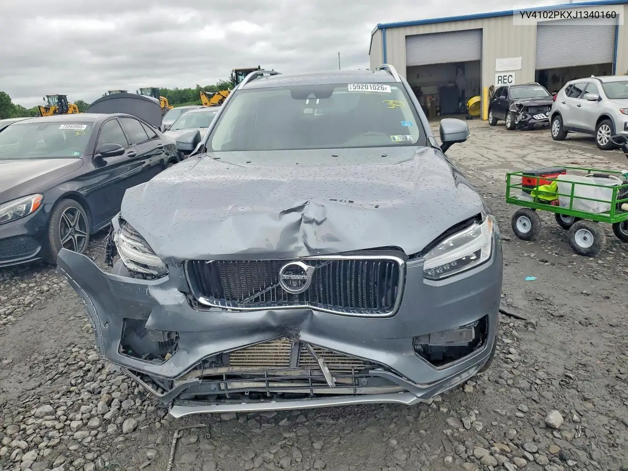 2018 Volvo Xc90 T5 VIN: YV4102PKXJ1340160 Lot: 59201026