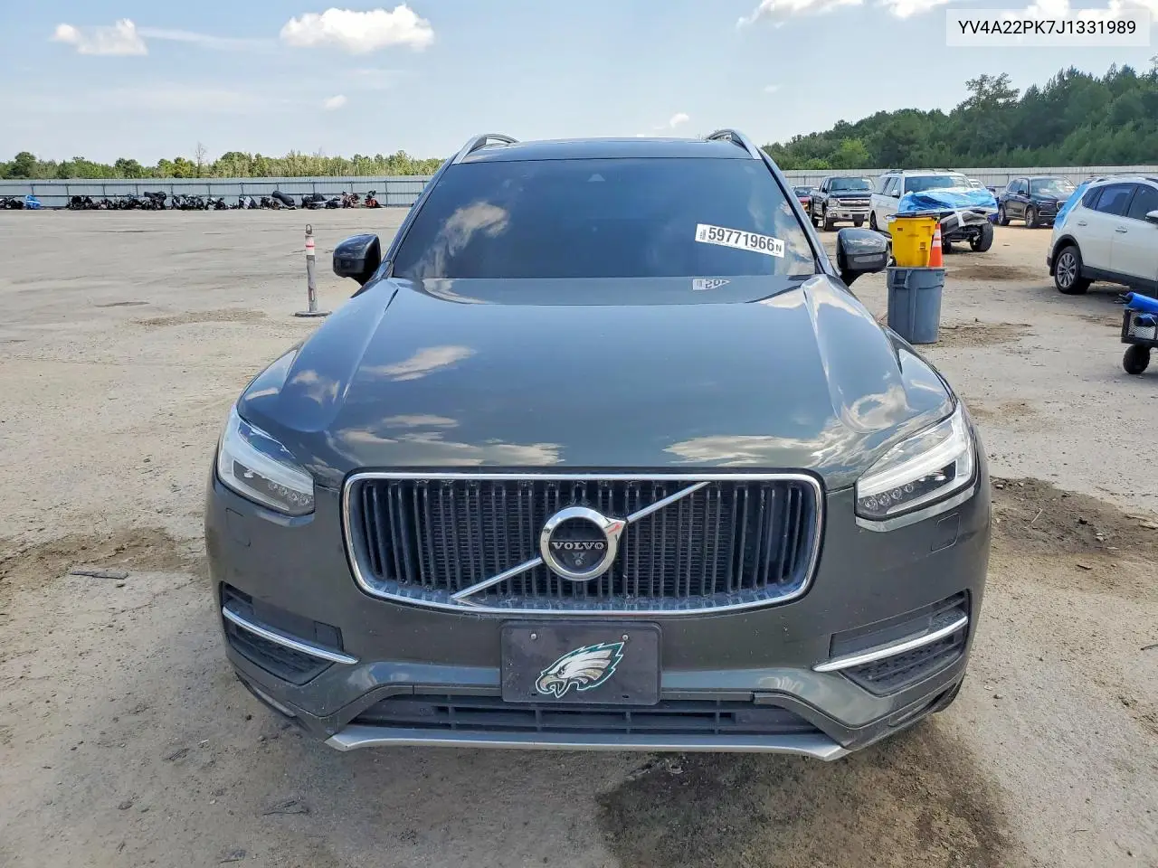 2018 Volvo Xc90 T6 VIN: YV4A22PK7J1331989 Lot: 59771966