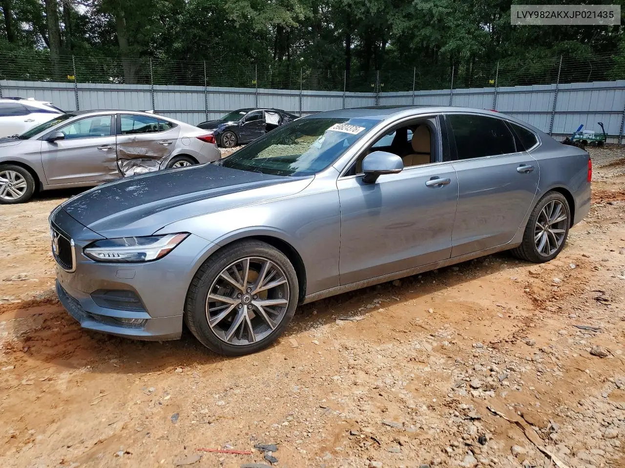 2018 Volvo S90 T5 Momentum VIN: LVY982AKXJP021435 Lot: 59824376