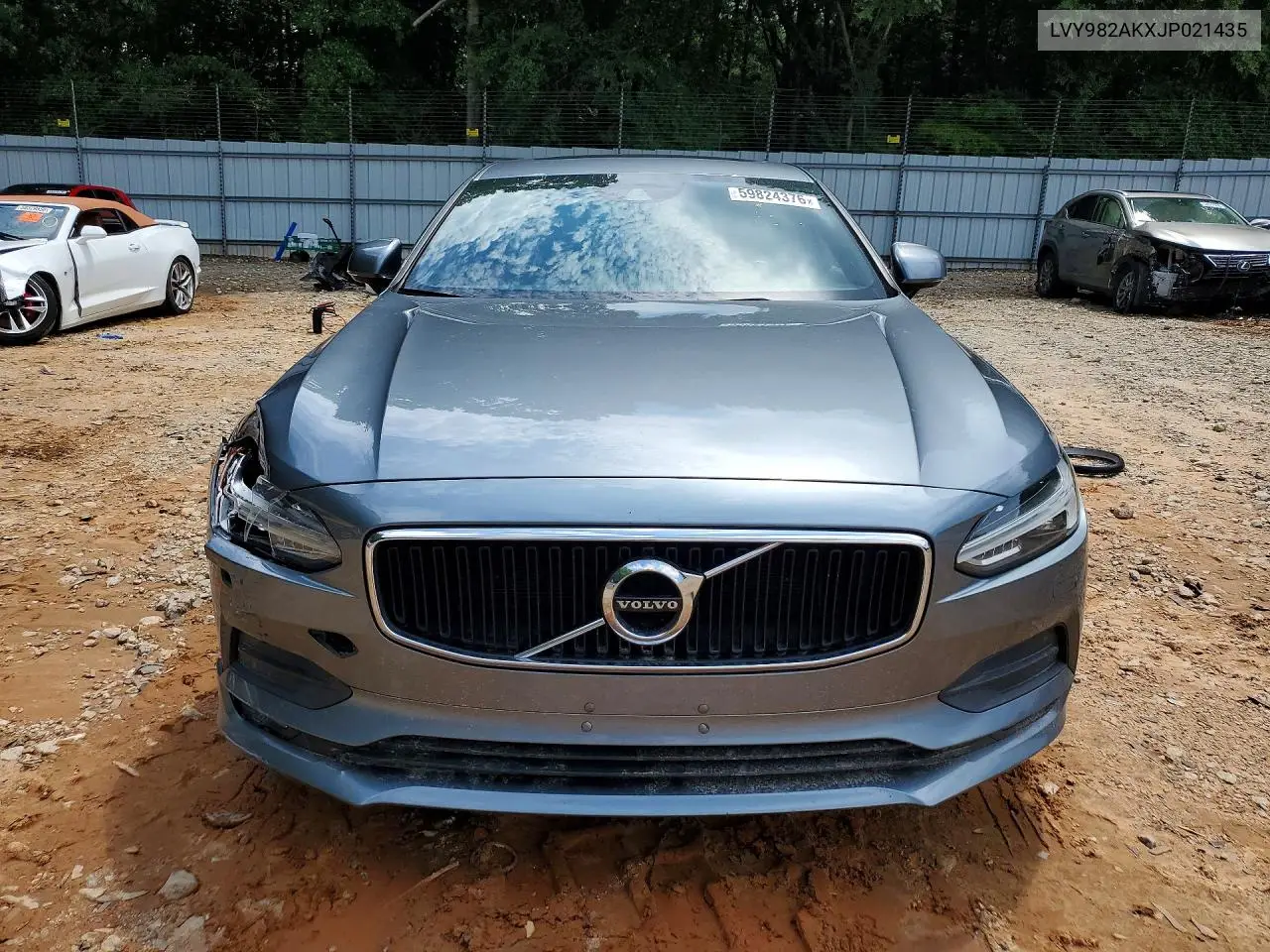 2018 Volvo S90 T5 Momentum VIN: LVY982AKXJP021435 Lot: 59824376