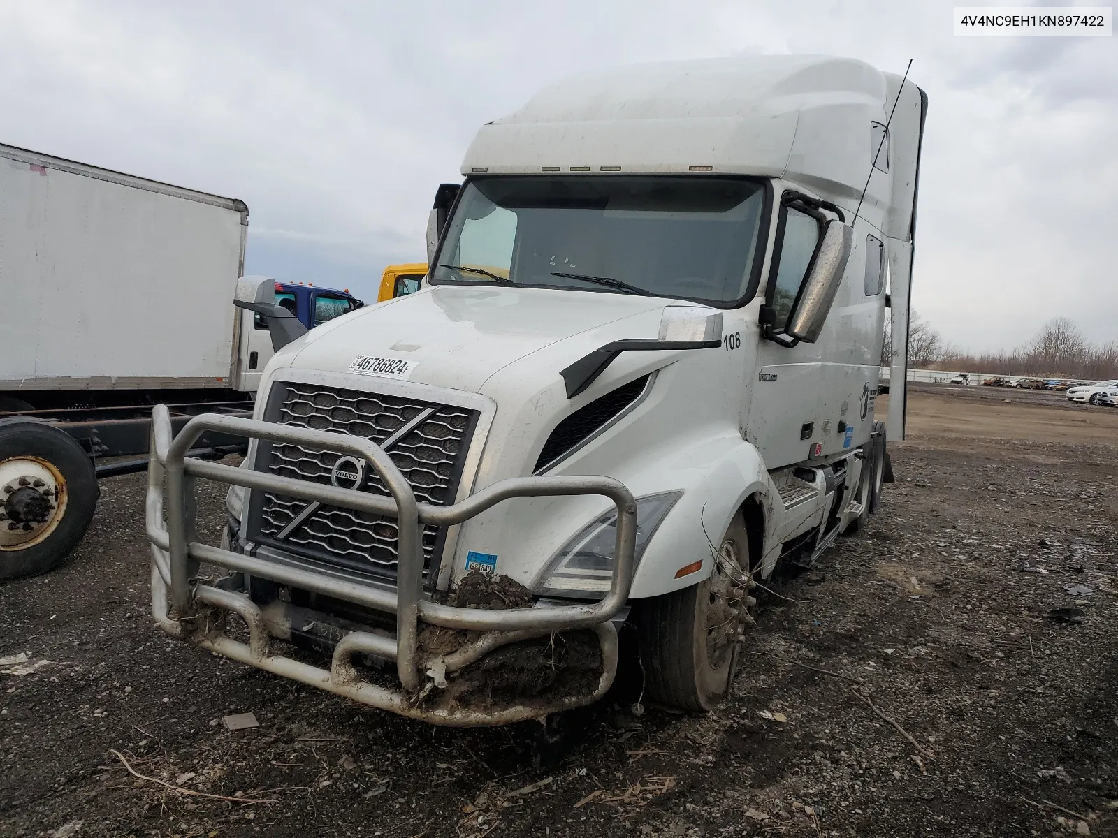 2019 Volvo Vn Vnl VIN: 4V4NC9EH1KN897422 Lot: 46786824