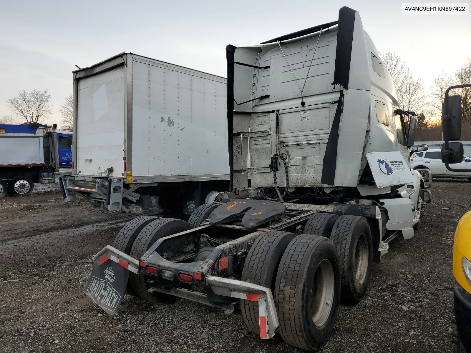 2019 Volvo Vn Vnl VIN: 4V4NC9EH1KN897422 Lot: 46786824