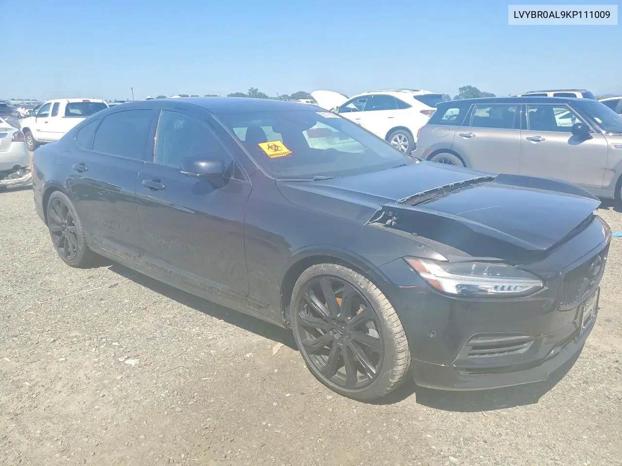 2019 Volvo S90 T8 Inscription VIN: LVYBR0AL9KP111009 Lot: 53117536