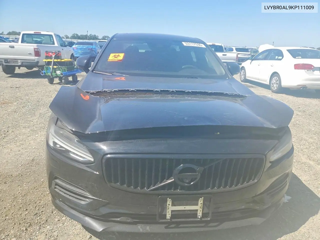 2019 Volvo S90 T8 Inscription VIN: LVYBR0AL9KP111009 Lot: 53117536