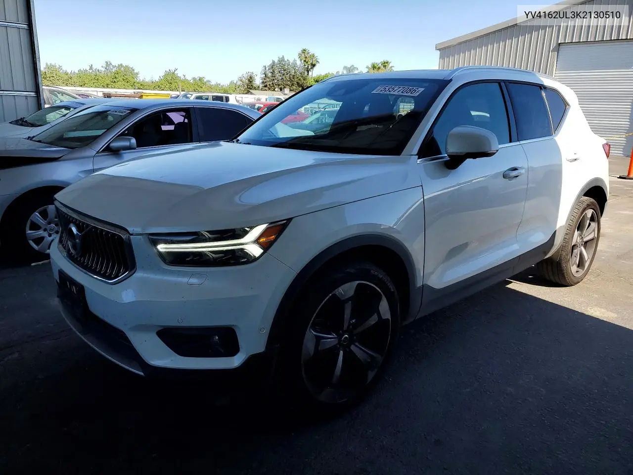 2019 Volvo Xc40 T5 Inscription VIN: YV4162UL3K2130510 Lot: 53577086