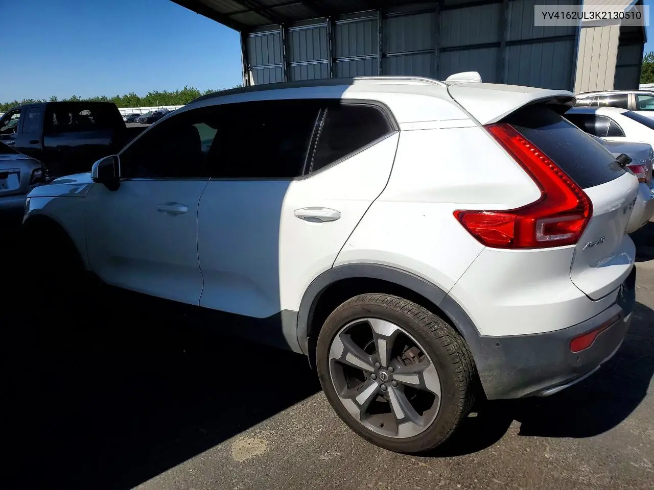 2019 Volvo Xc40 T5 Inscription VIN: YV4162UL3K2130510 Lot: 53577086