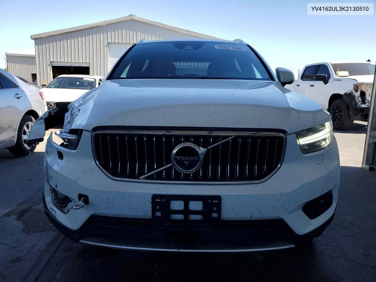 2019 Volvo Xc40 T5 Inscription VIN: YV4162UL3K2130510 Lot: 53577086