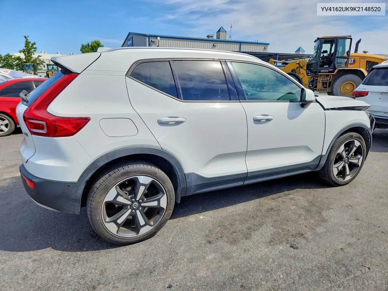2019 Volvo Xc40 T5 Momentum VIN: YV4162UK9K2148520 Lot: 54151426