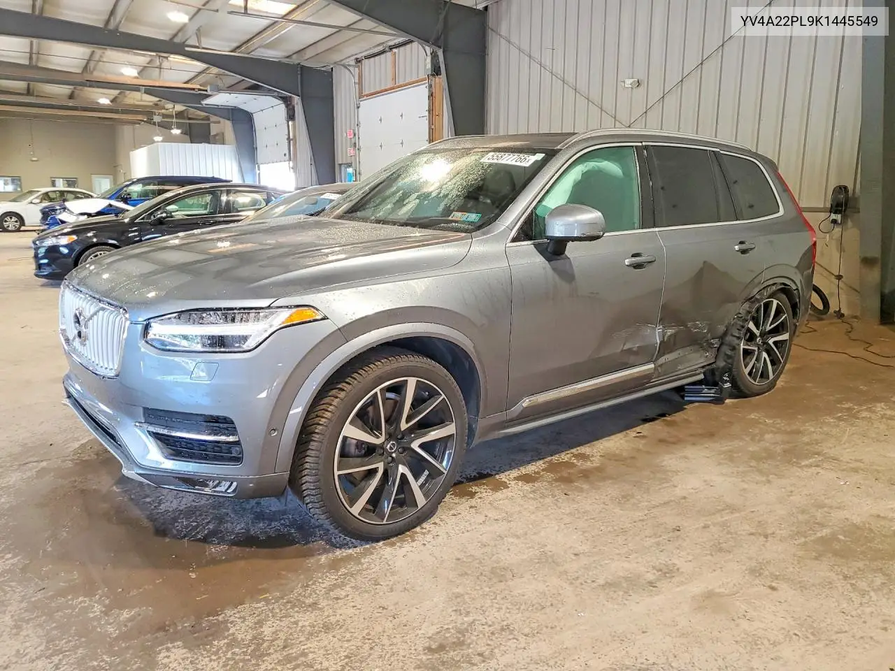 2019 Volvo Xc90 T6 Inscription VIN: YV4A22PL9K1445549 Lot: 55877766