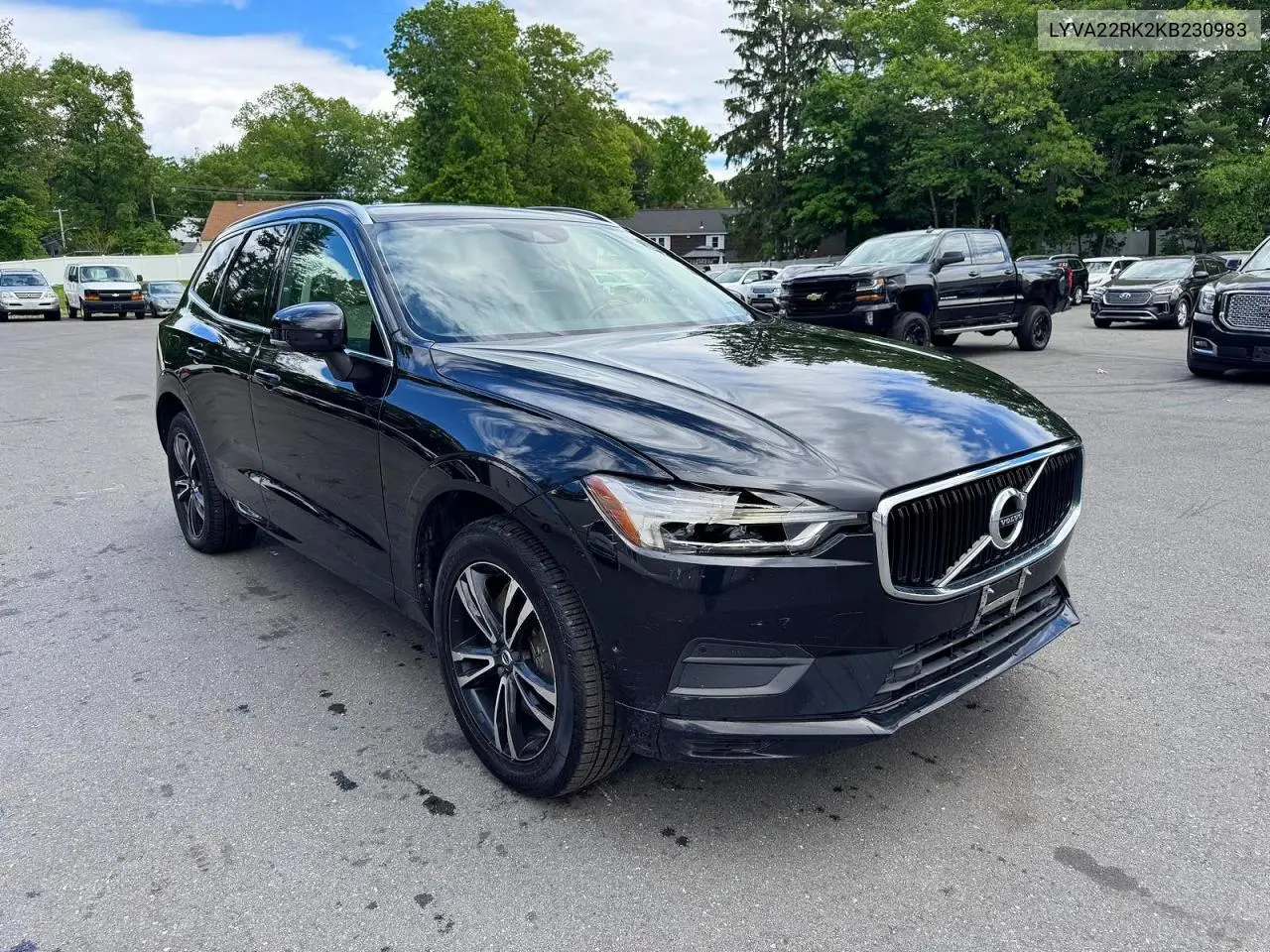 2019 Volvo Xc60 T6 Momentum VIN: LYVA22RK2KB230983 Lot: 56053936