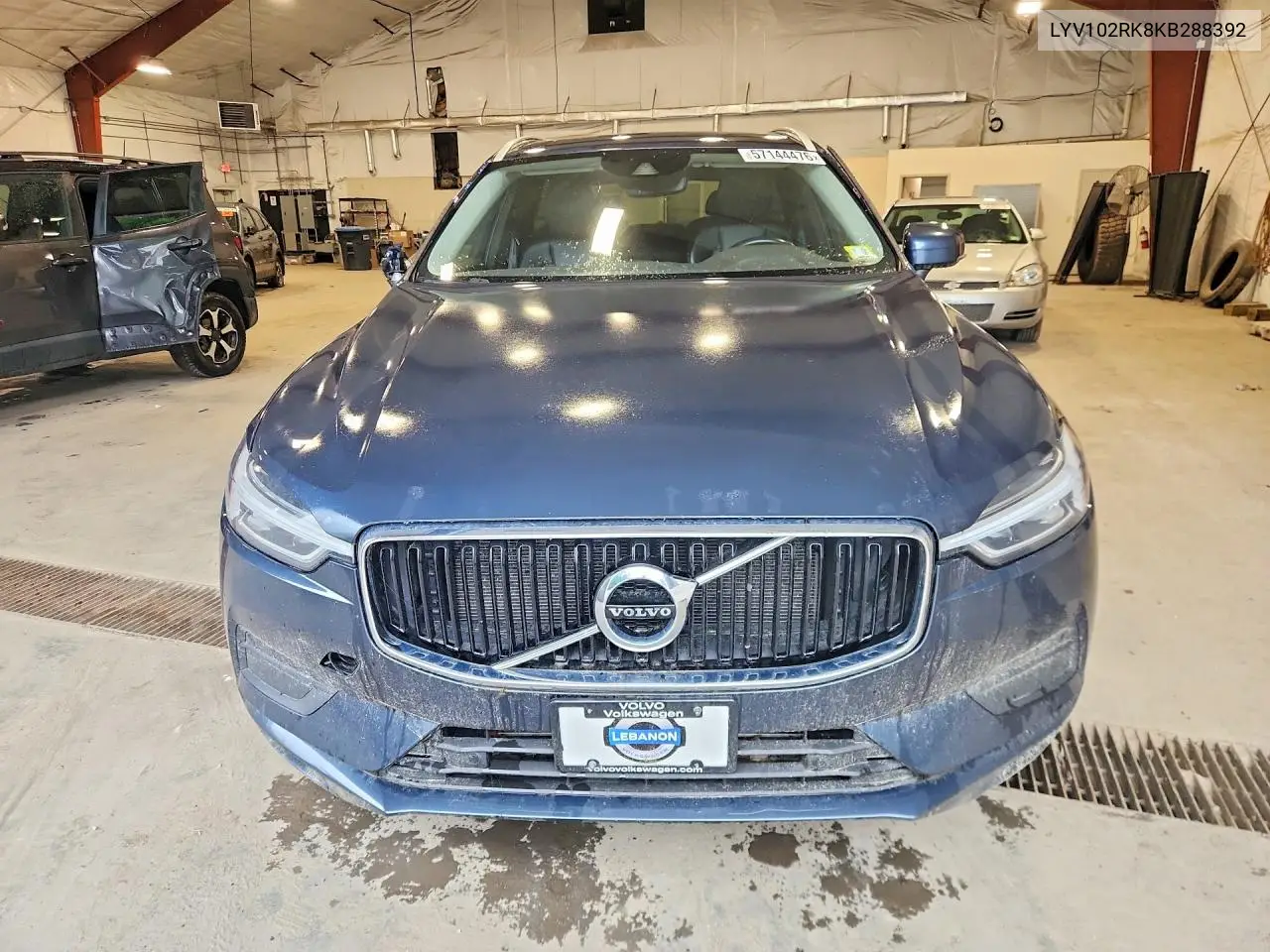 2019 Volvo Xc60 T5 VIN: LYV102RK8KB288392 Lot: 57144476