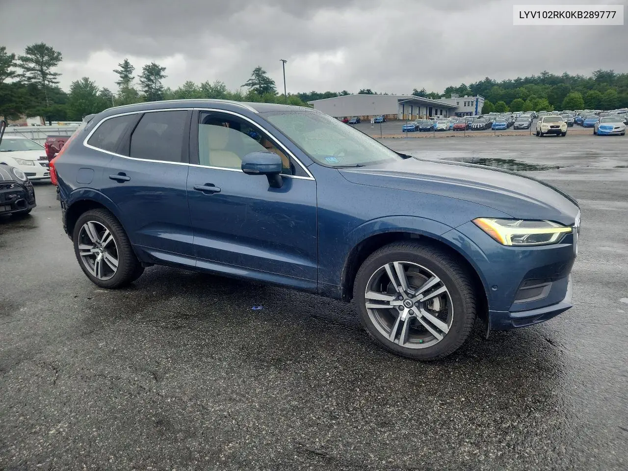 2019 Volvo Xc60 T5 VIN: LYV102RK0KB289777 Lot: 57390266