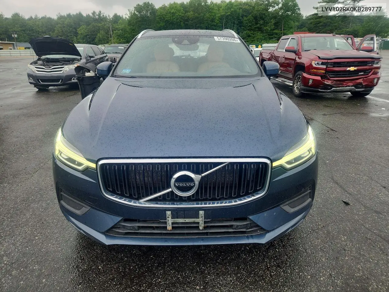 2019 Volvo Xc60 T5 VIN: LYV102RK0KB289777 Lot: 57390266