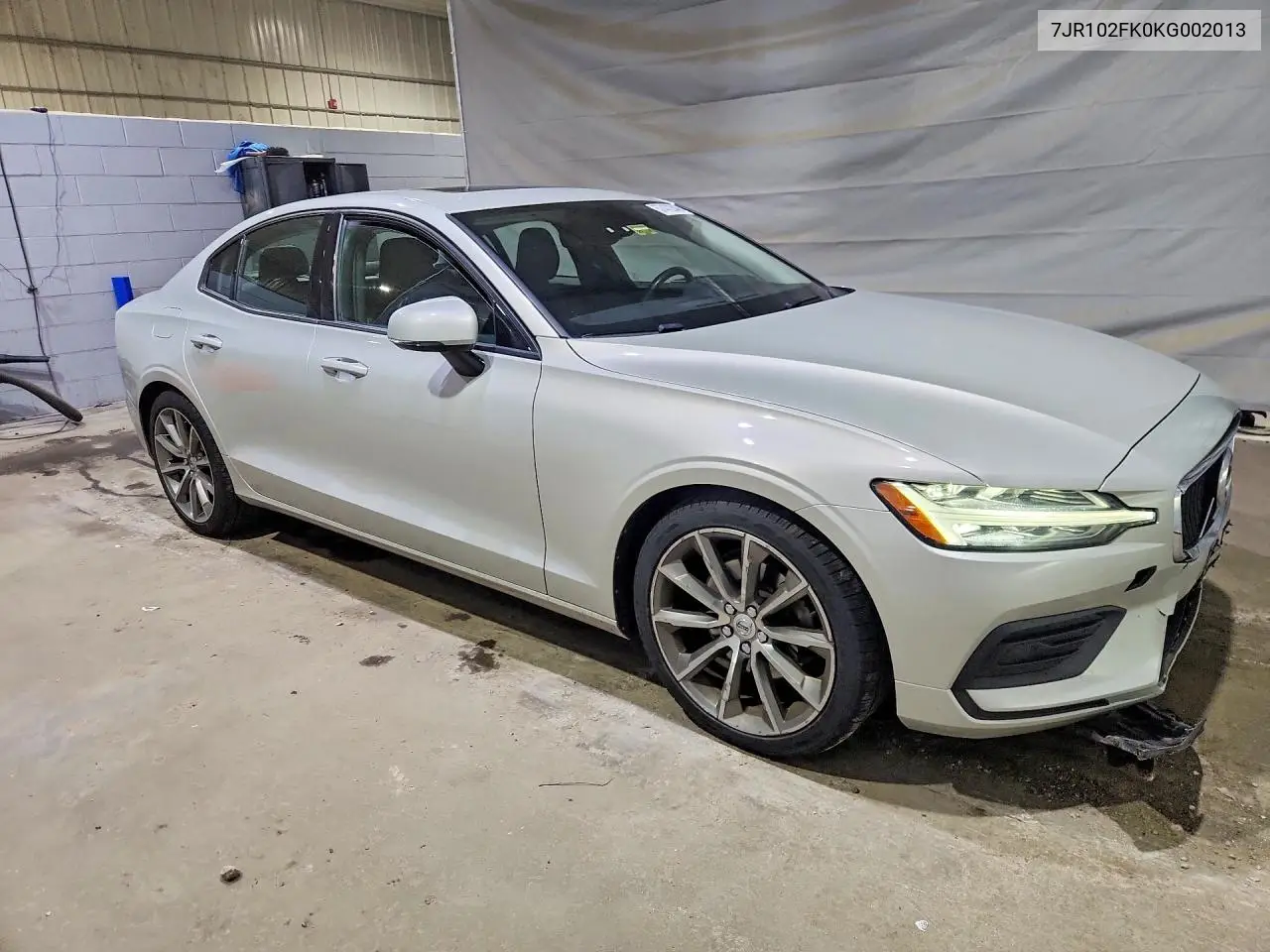 2019 Volvo S60 T5 Momentum VIN: 7JR102FK0KG002013 Lot: 57472346