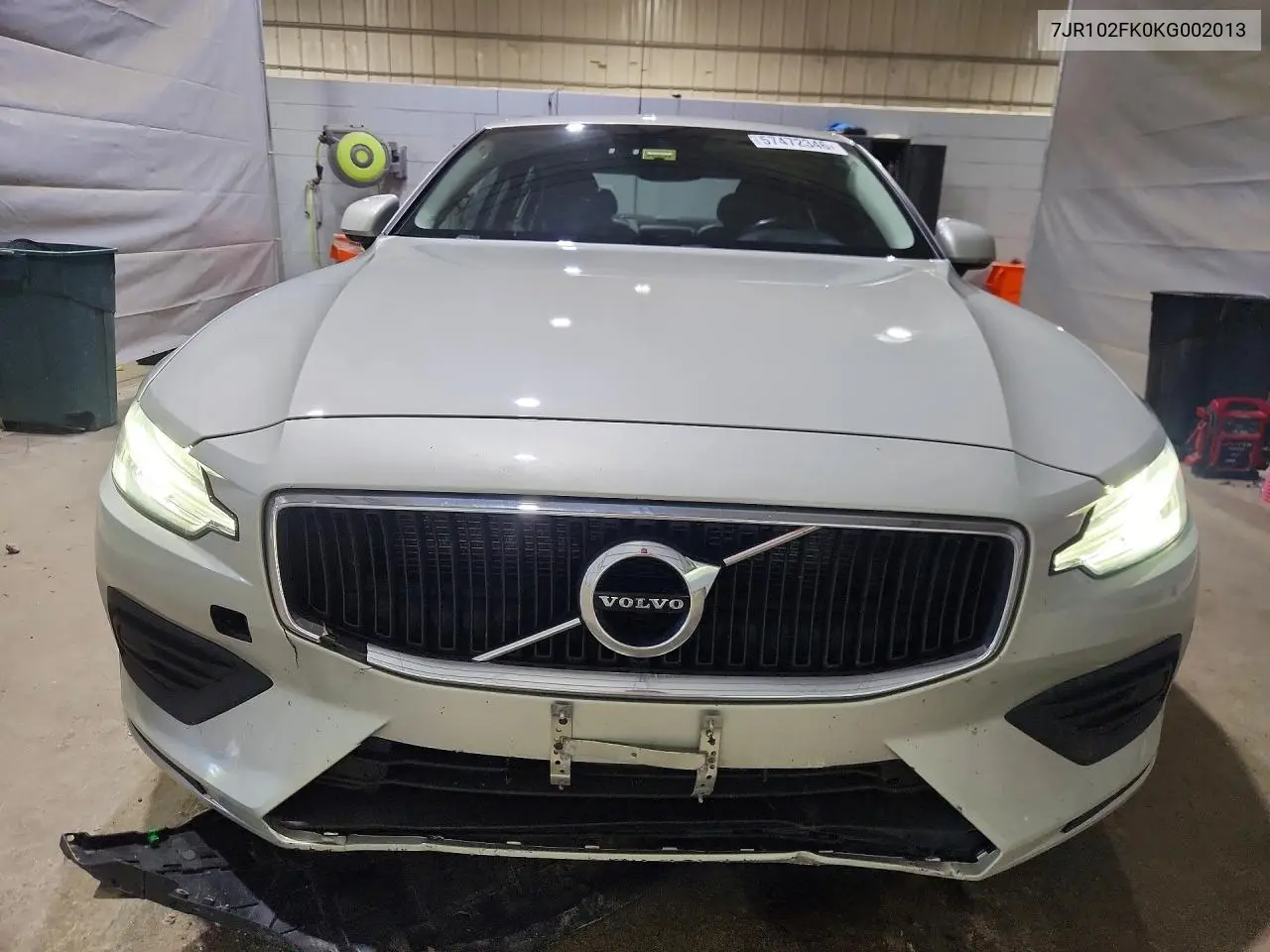 2019 Volvo S60 T5 Momentum VIN: 7JR102FK0KG002013 Lot: 57472346