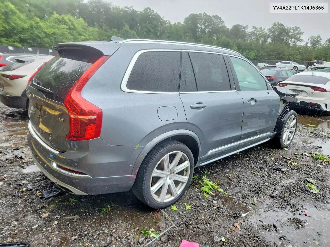 2019 Volvo Xc90 T6 Inscription VIN: YV4A22PL1K1496365 Lot: 57631696