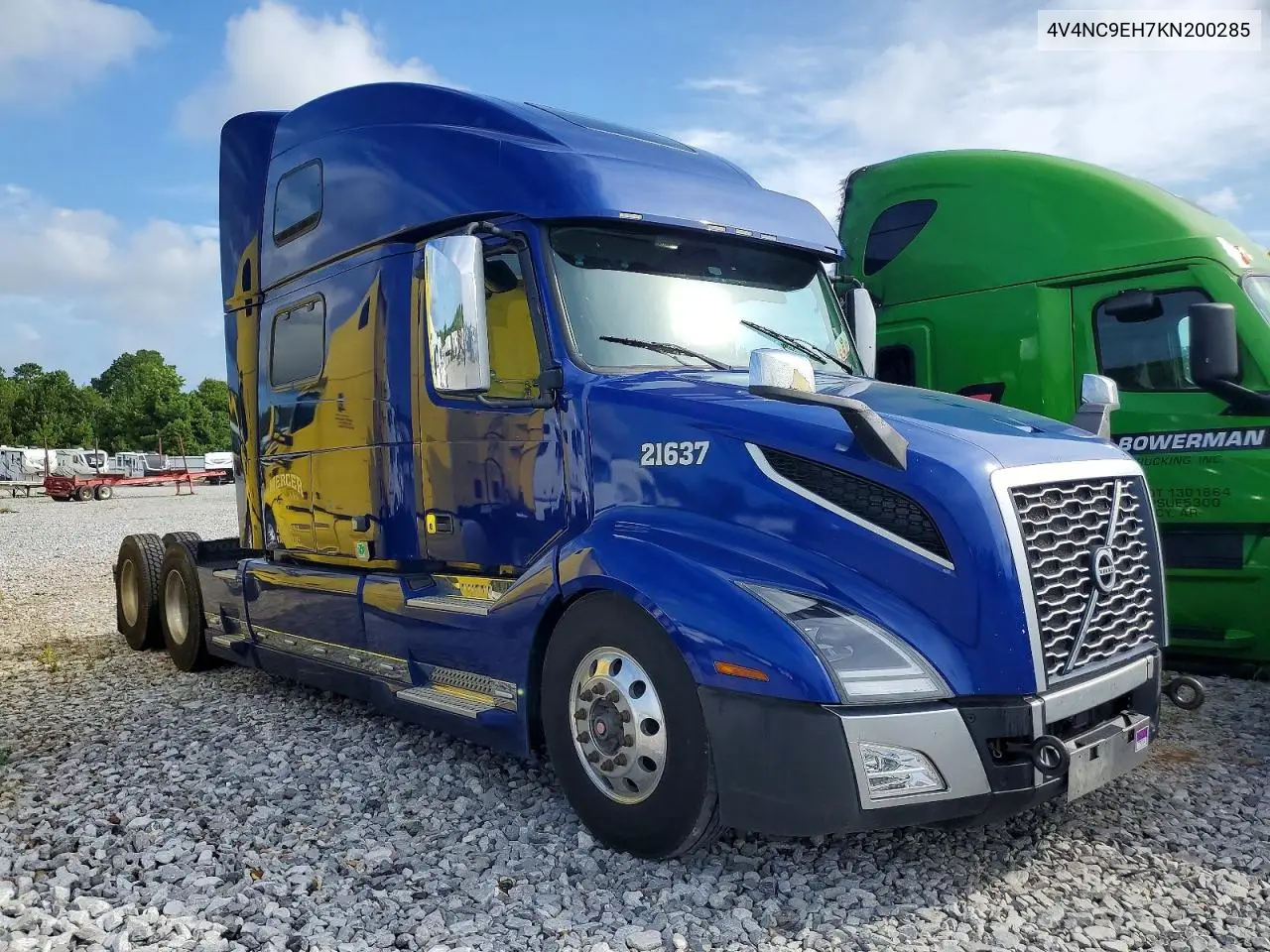 2019 Volvo Vnl Semi Truck VIN: 4V4NC9EH7KN200285 Lot: 57755826
