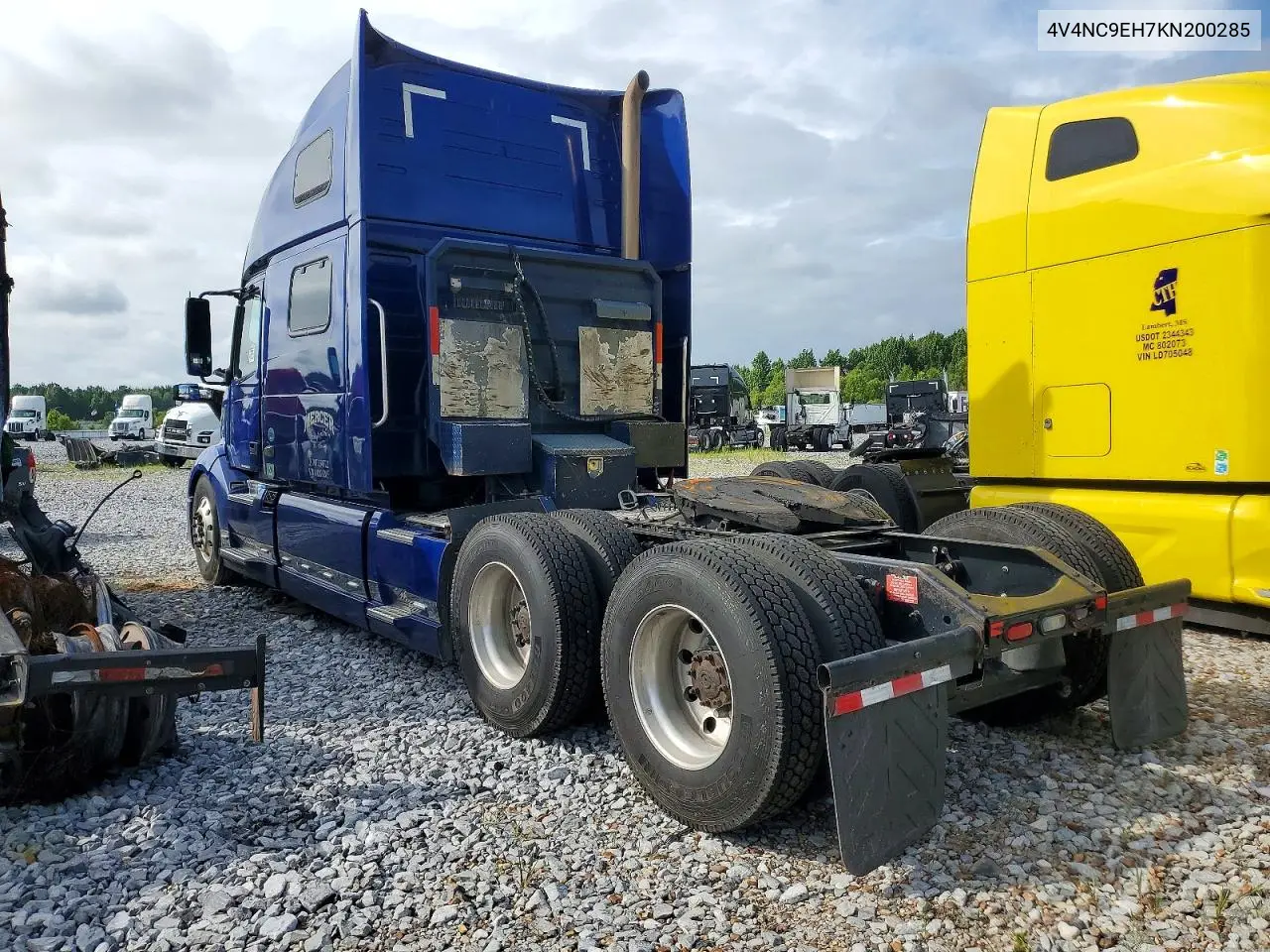 2019 Volvo Vnl Semi Truck VIN: 4V4NC9EH7KN200285 Lot: 57755826