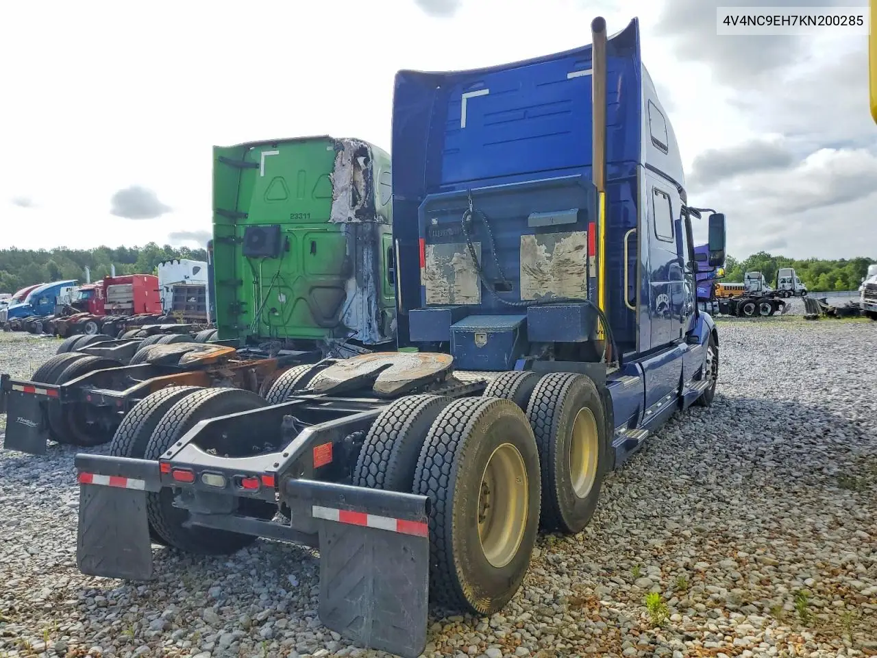 2019 Volvo Vnl Semi Truck VIN: 4V4NC9EH7KN200285 Lot: 57755826