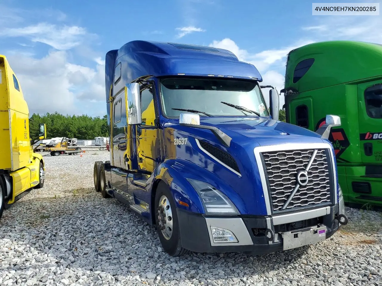 2019 Volvo Vnl Semi Truck VIN: 4V4NC9EH7KN200285 Lot: 57755826