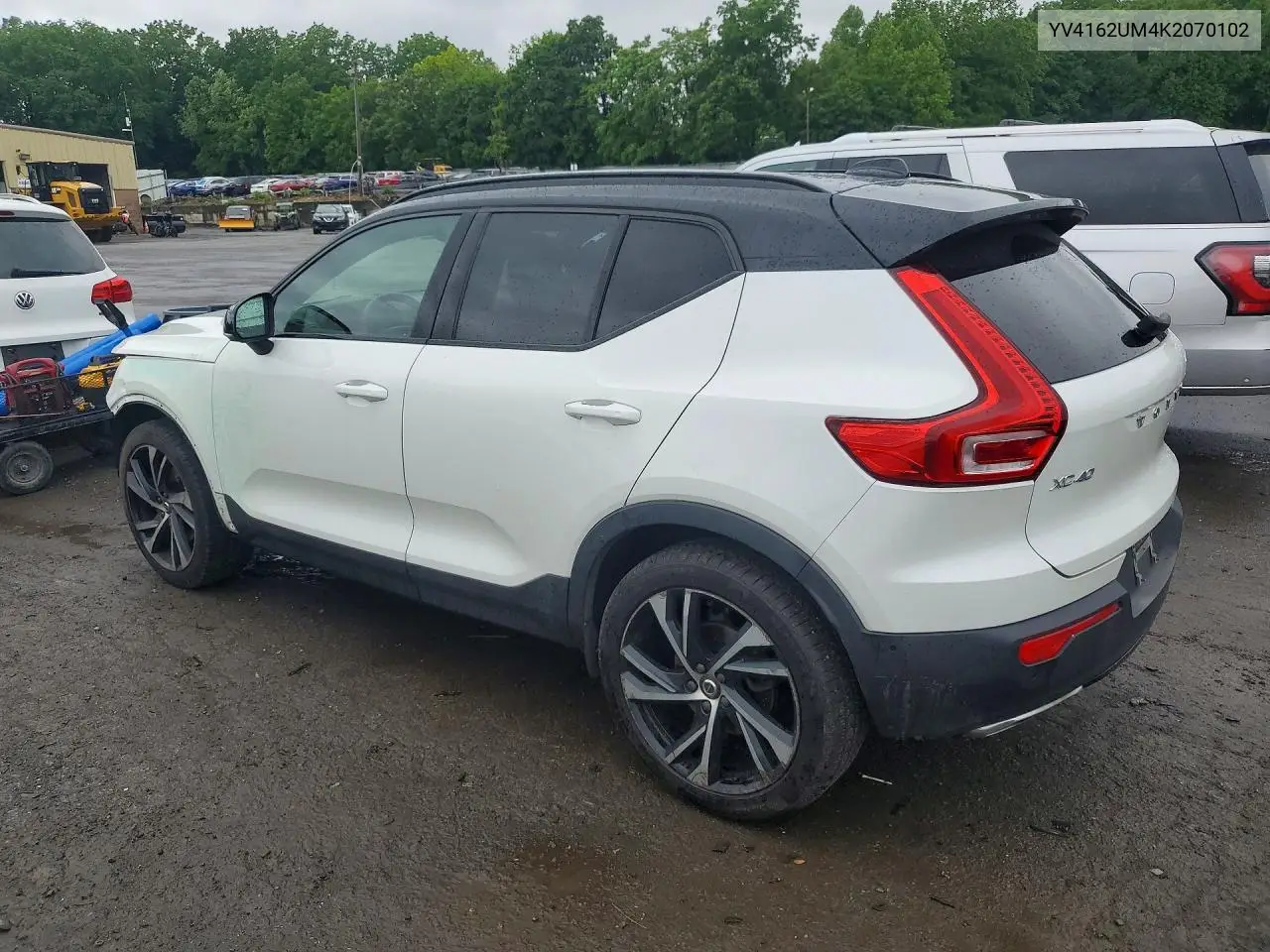 2019 Volvo Xc40 T5 R-Design VIN: YV4162UM4K2070102 Lot: 57877876