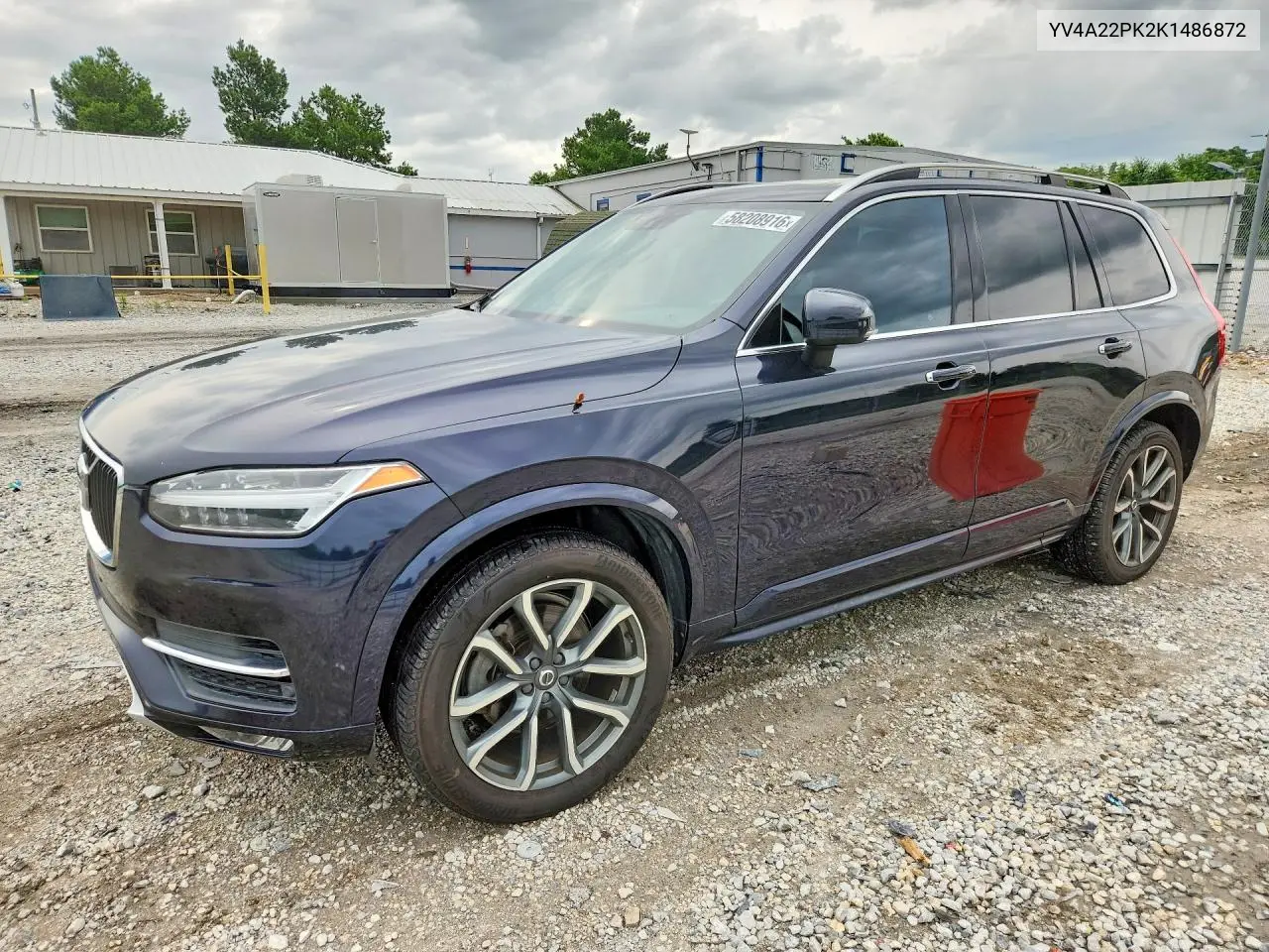 2019 Volvo Xc90 T6 Momentum VIN: YV4A22PK2K1486872 Lot: 58208916