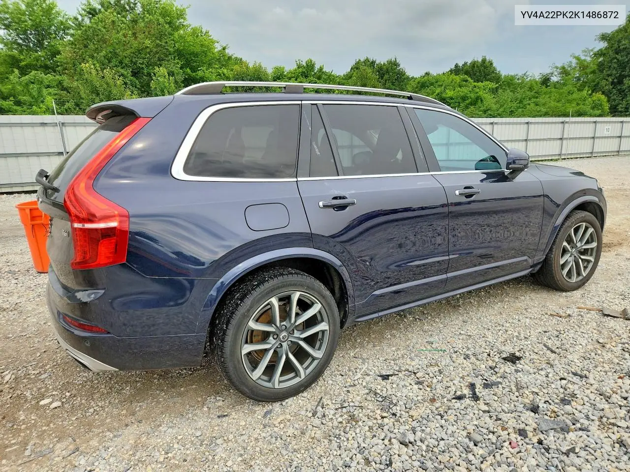 2019 Volvo Xc90 T6 Momentum VIN: YV4A22PK2K1486872 Lot: 58208916