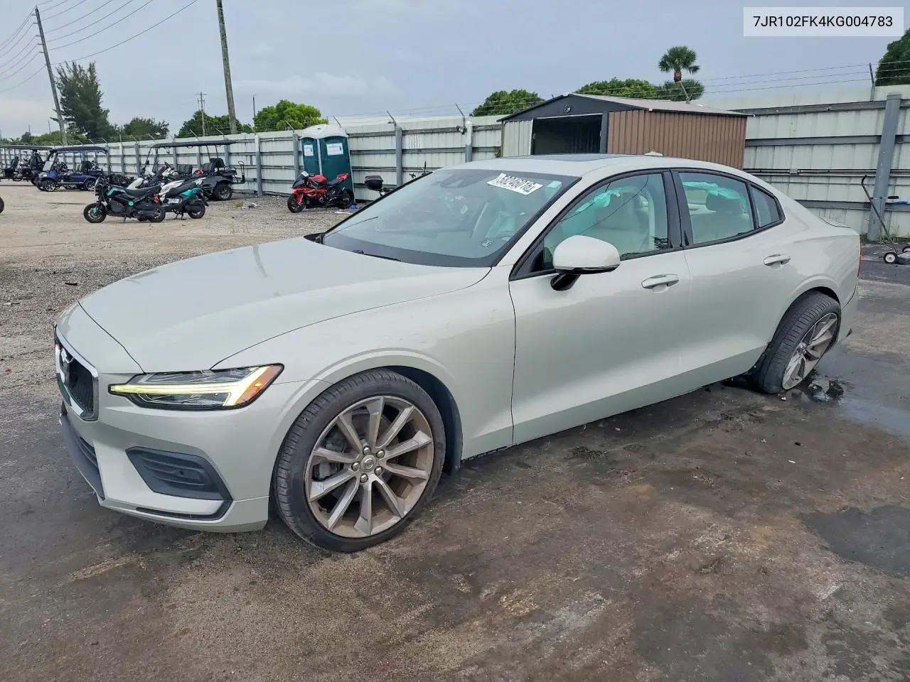 2019 Volvo S60 T5 Momentum VIN: 7JR102FK4KG004783 Lot: 58246016