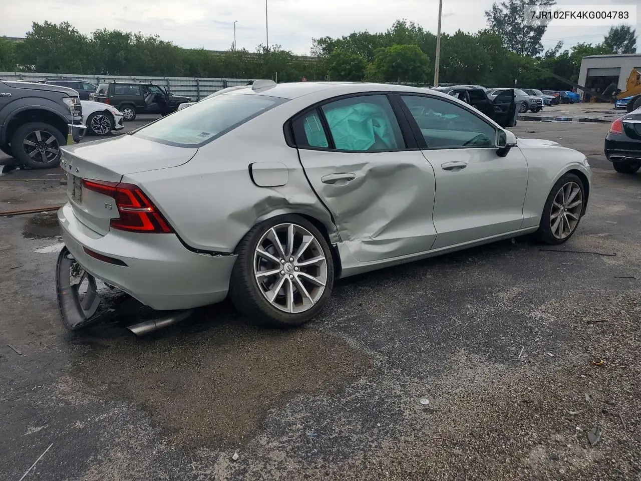 2019 Volvo S60 T5 Momentum VIN: 7JR102FK4KG004783 Lot: 58246016