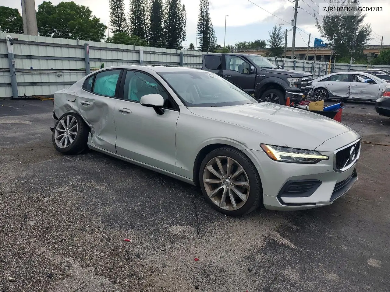 2019 Volvo S60 T5 Momentum VIN: 7JR102FK4KG004783 Lot: 58246016
