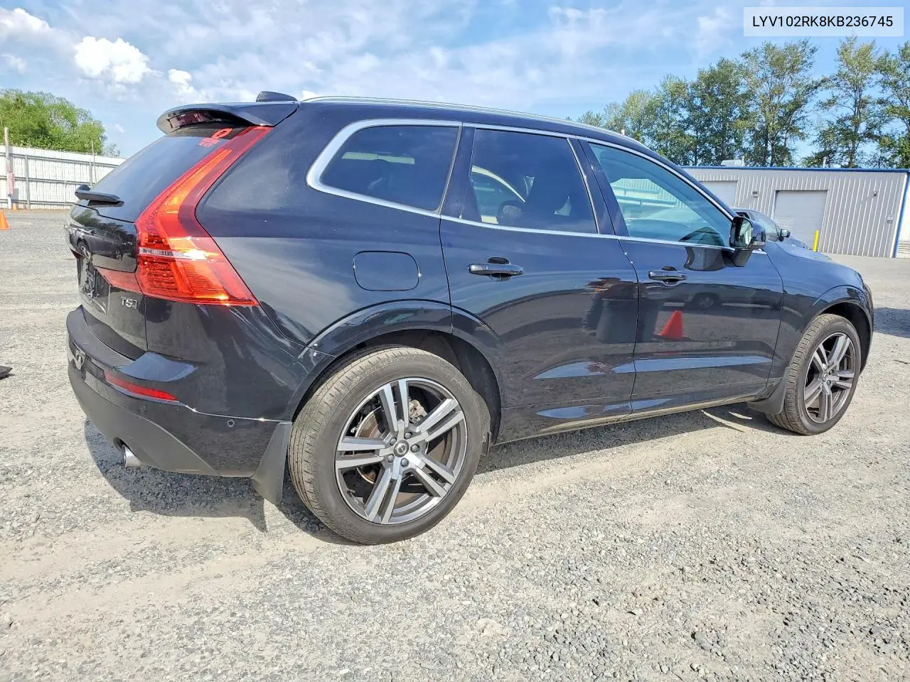 2019 Volvo Xc60 T5 VIN: LYV102RK8KB236745 Lot: 58280936