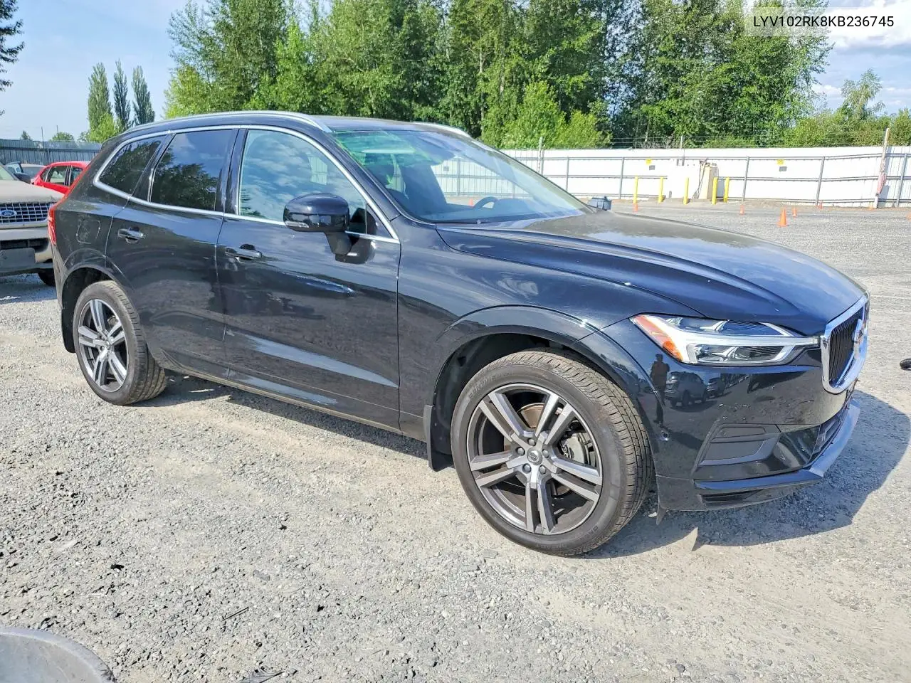 2019 Volvo Xc60 T5 VIN: LYV102RK8KB236745 Lot: 58280936