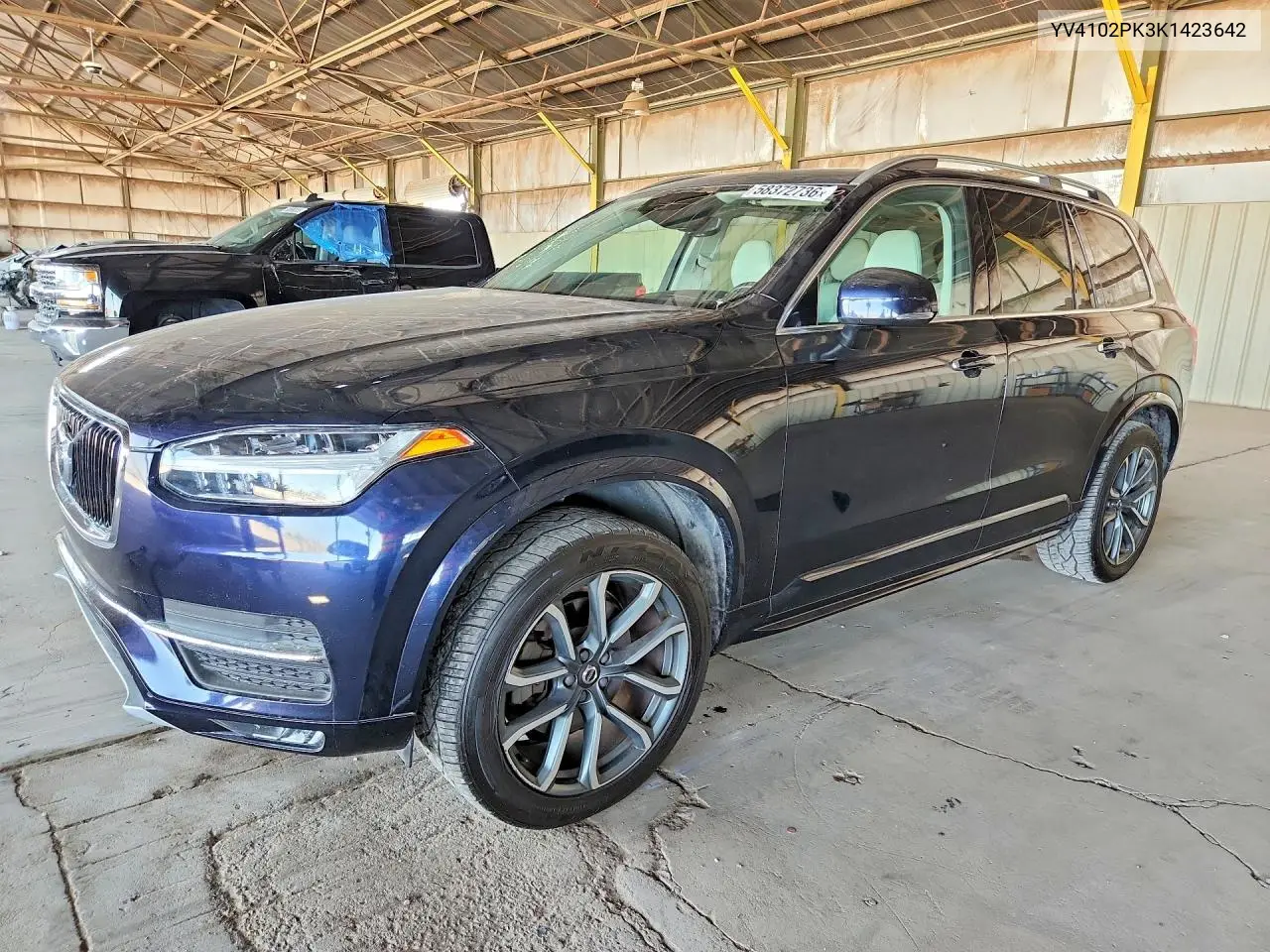 2019 Volvo Xc90 T5 Momentum VIN: YV4102PK3K1423642 Lot: 58372736
