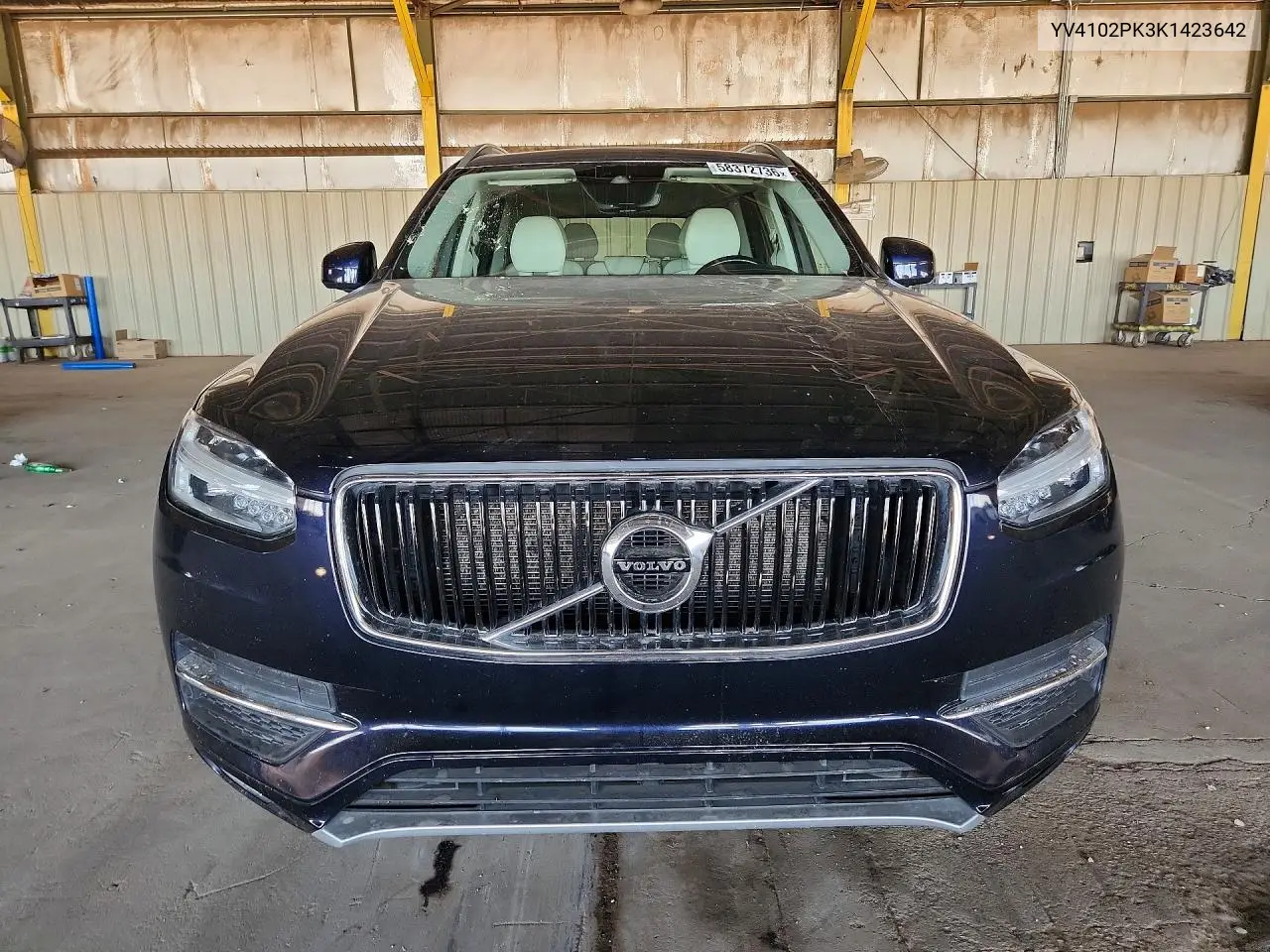 2019 Volvo Xc90 T5 Momentum VIN: YV4102PK3K1423642 Lot: 58372736