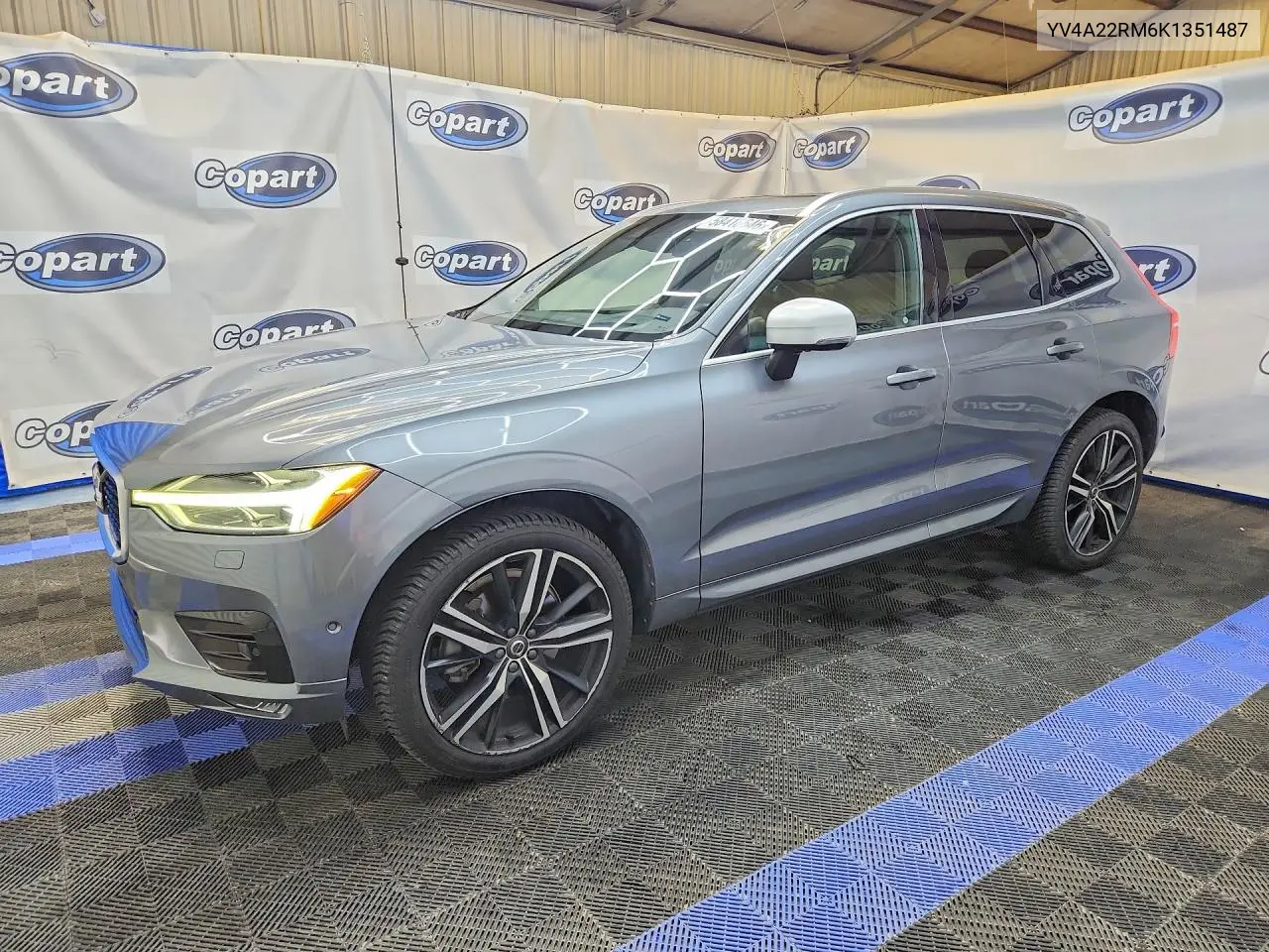 2019 Volvo Xc60 T6 R-Design VIN: YV4A22RM6K1351487 Lot: 58418646