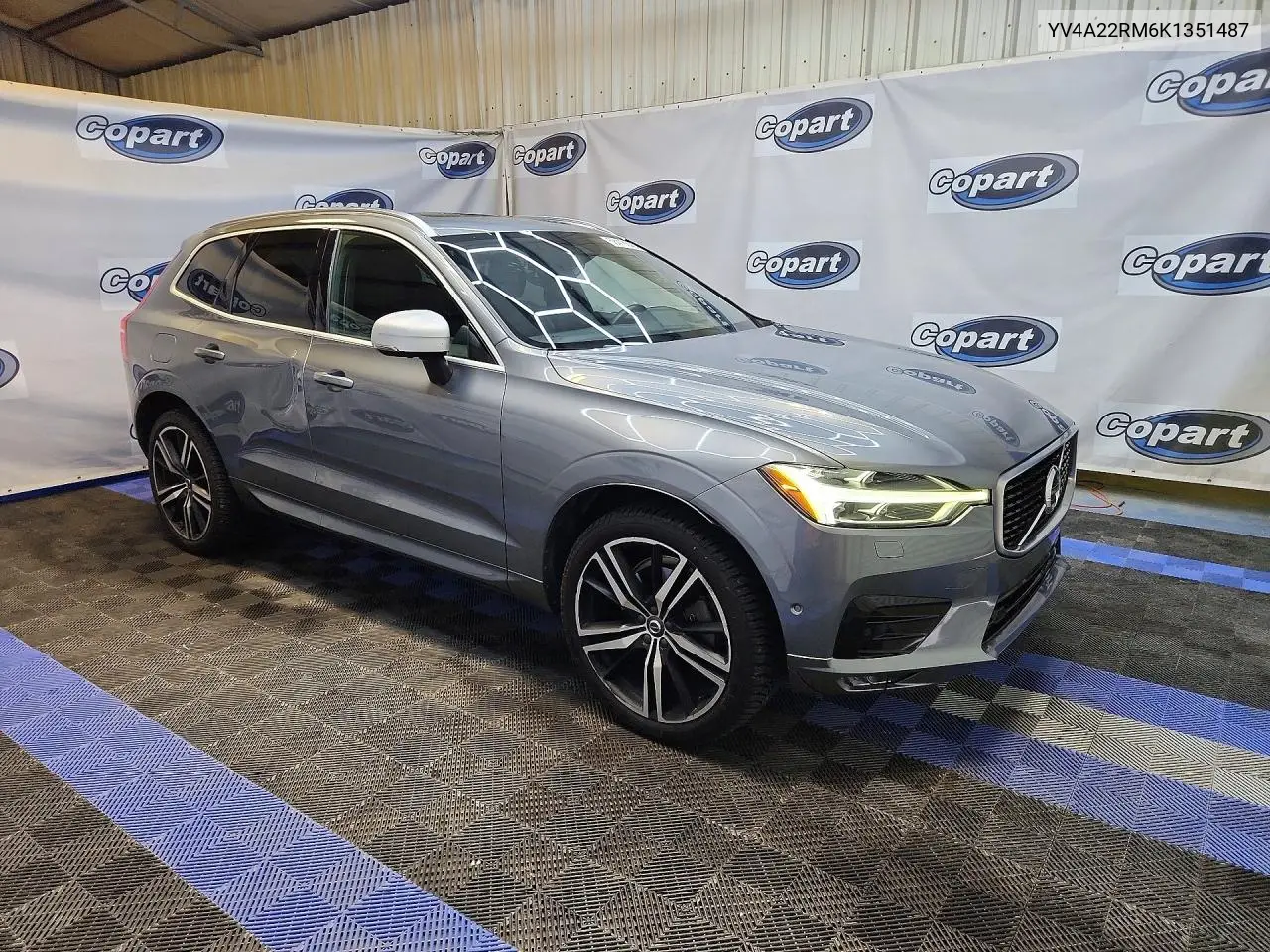 2019 Volvo Xc60 T6 R-Design VIN: YV4A22RM6K1351487 Lot: 58418646
